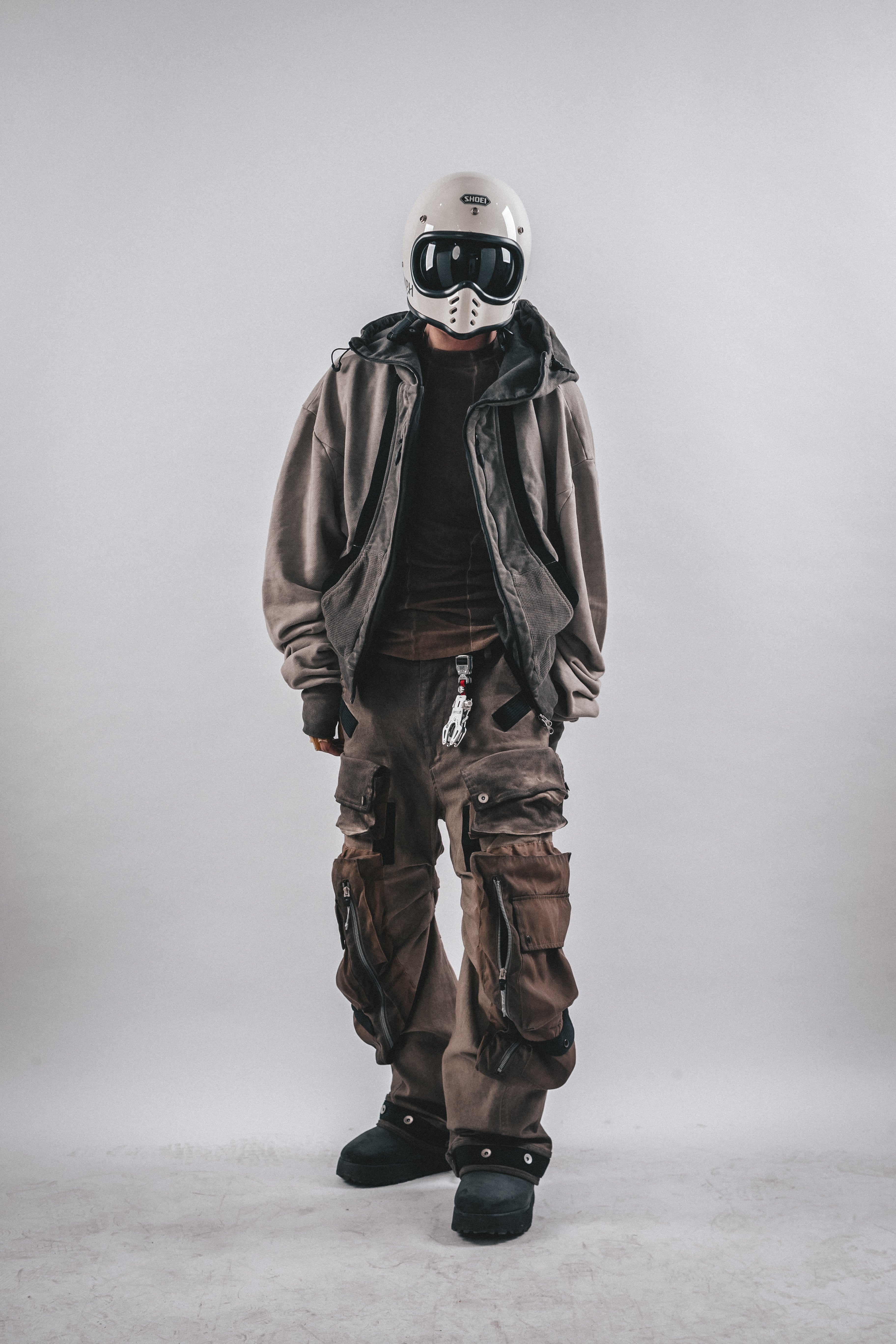 DRKLEI DUNE WASHED GRADIENT HOODIE