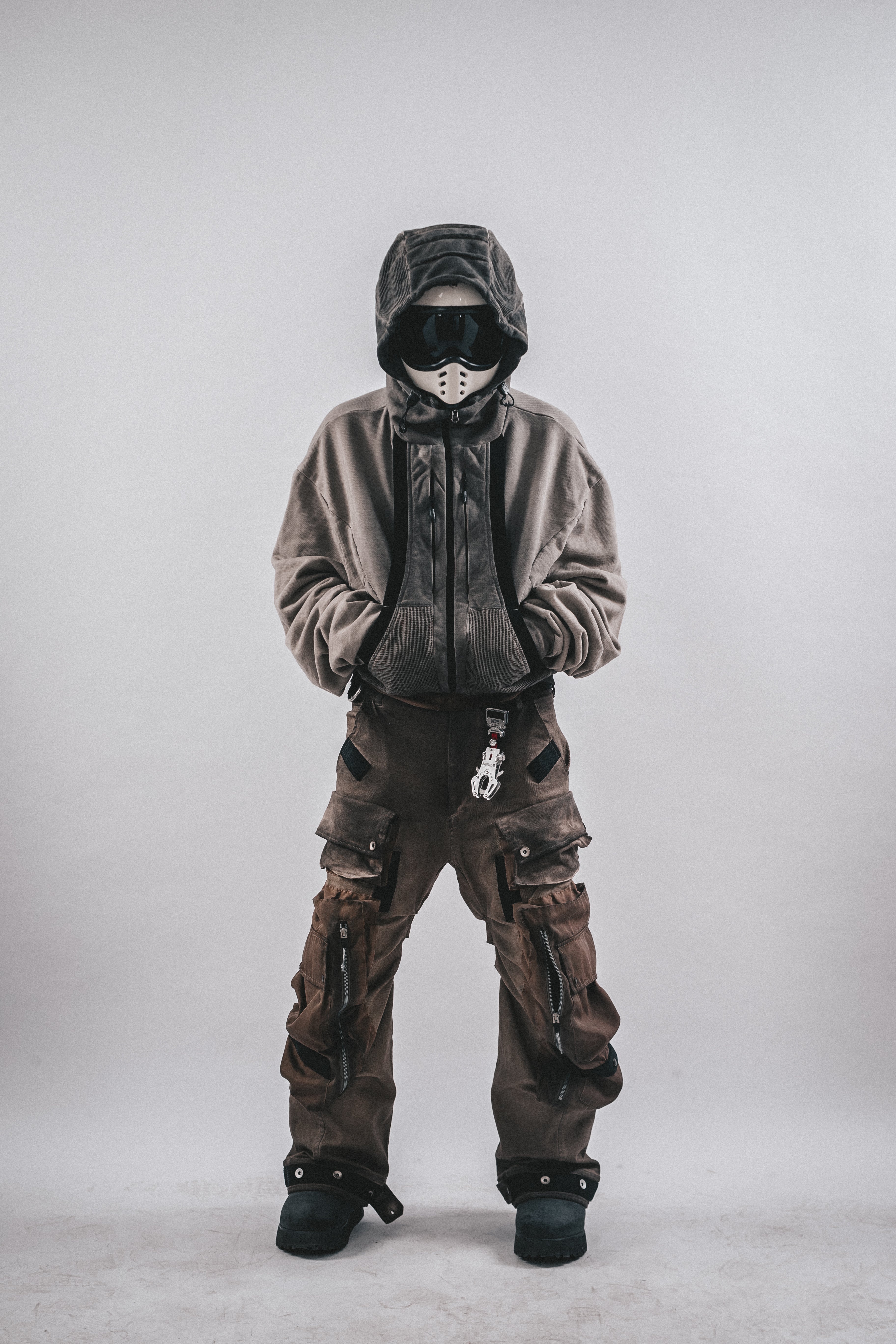 DRKLEI DUNE WASHED GRADIENT HOODIE