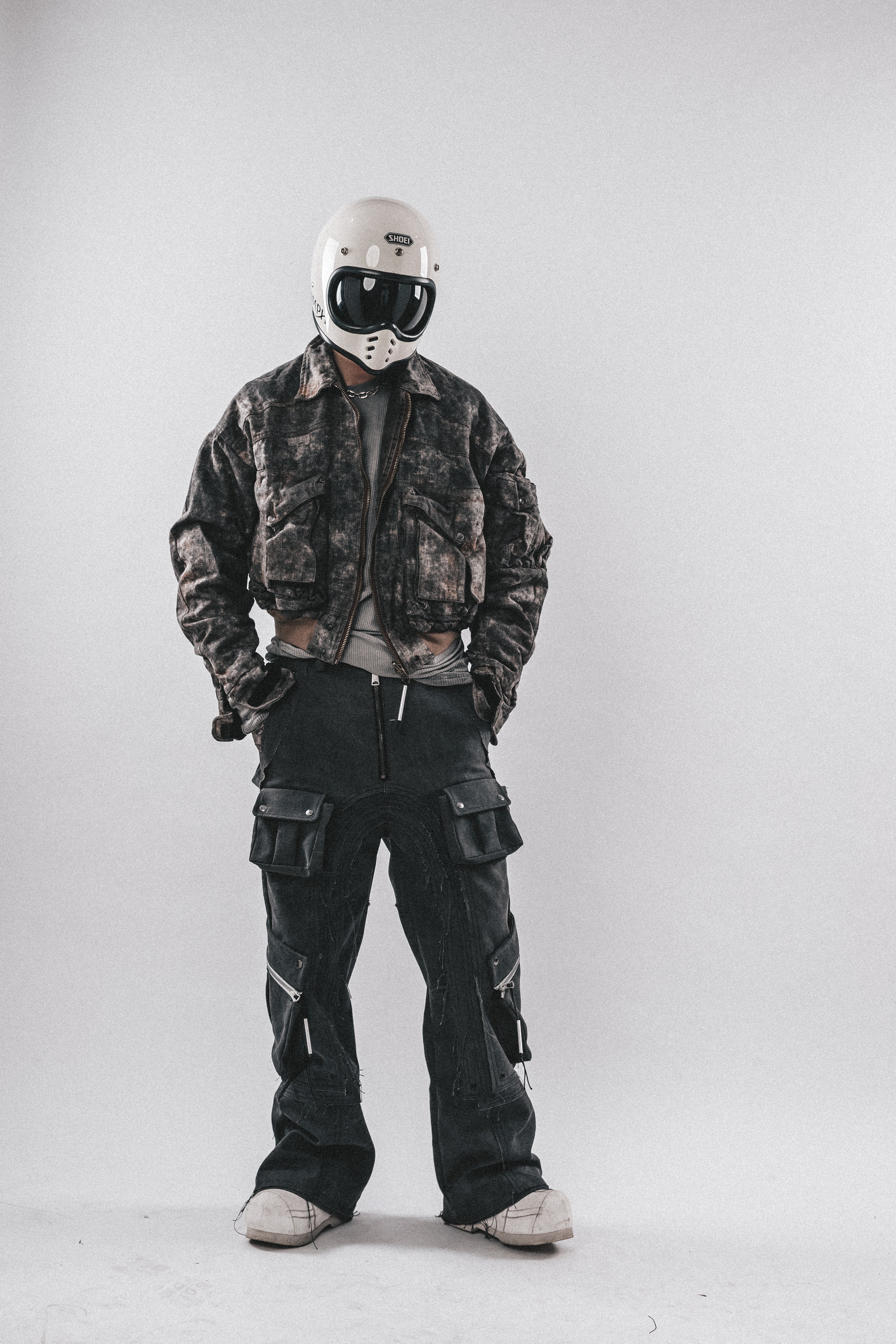 Dirty Camo Cargo Jacket