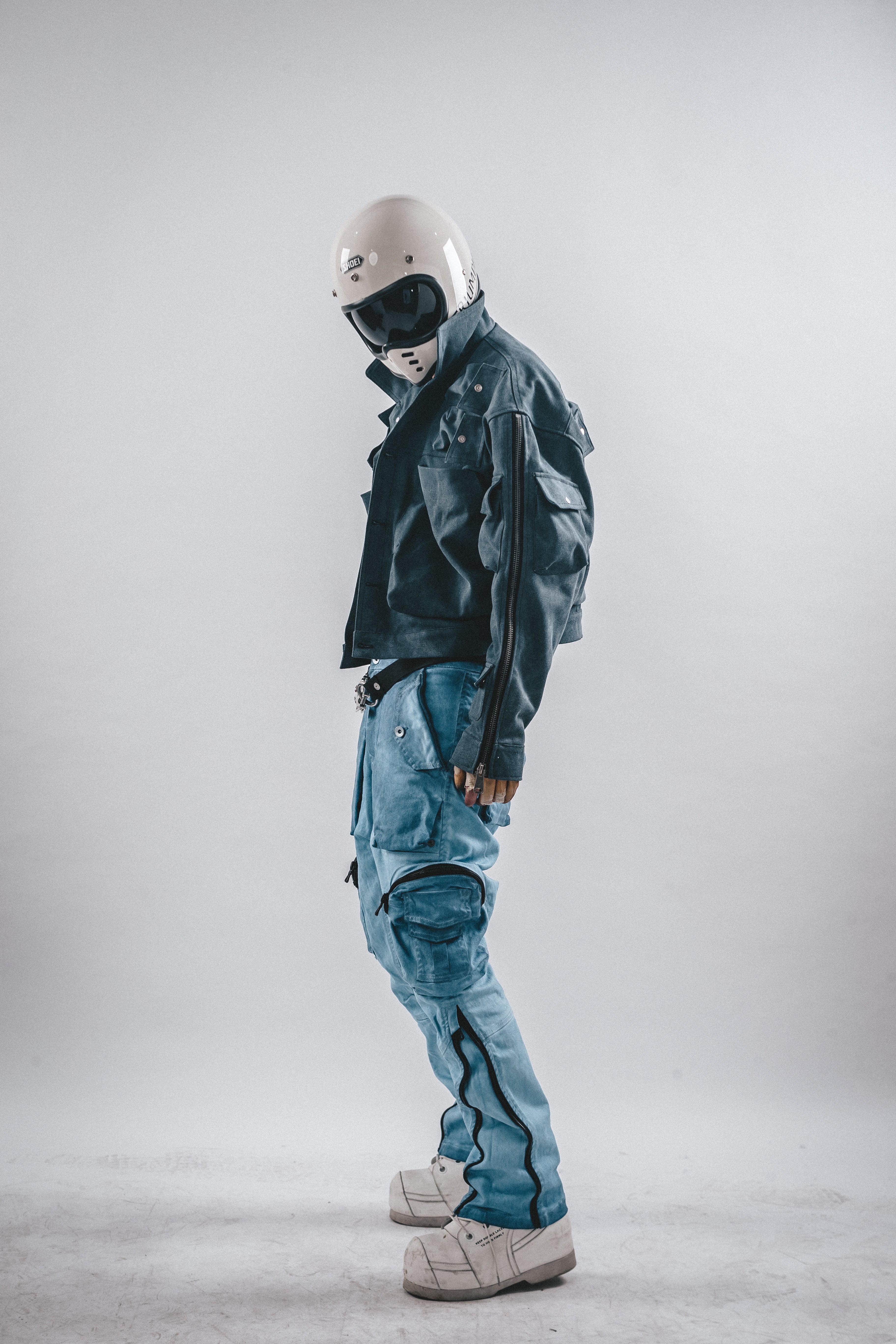 DRKLEI RUINFORM ZIP UTILITY PANTS