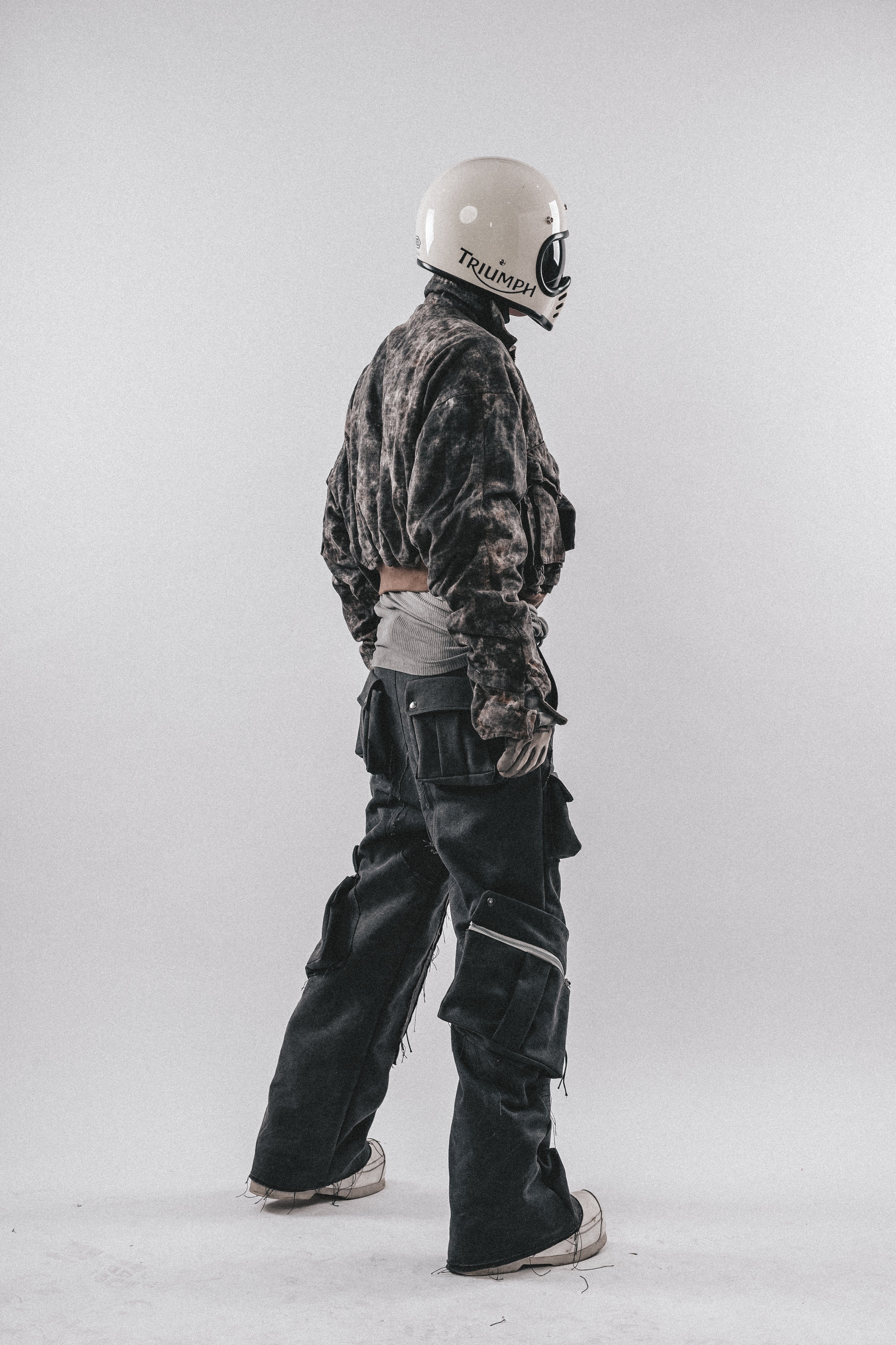 Dirty Camo Cargo Jacket