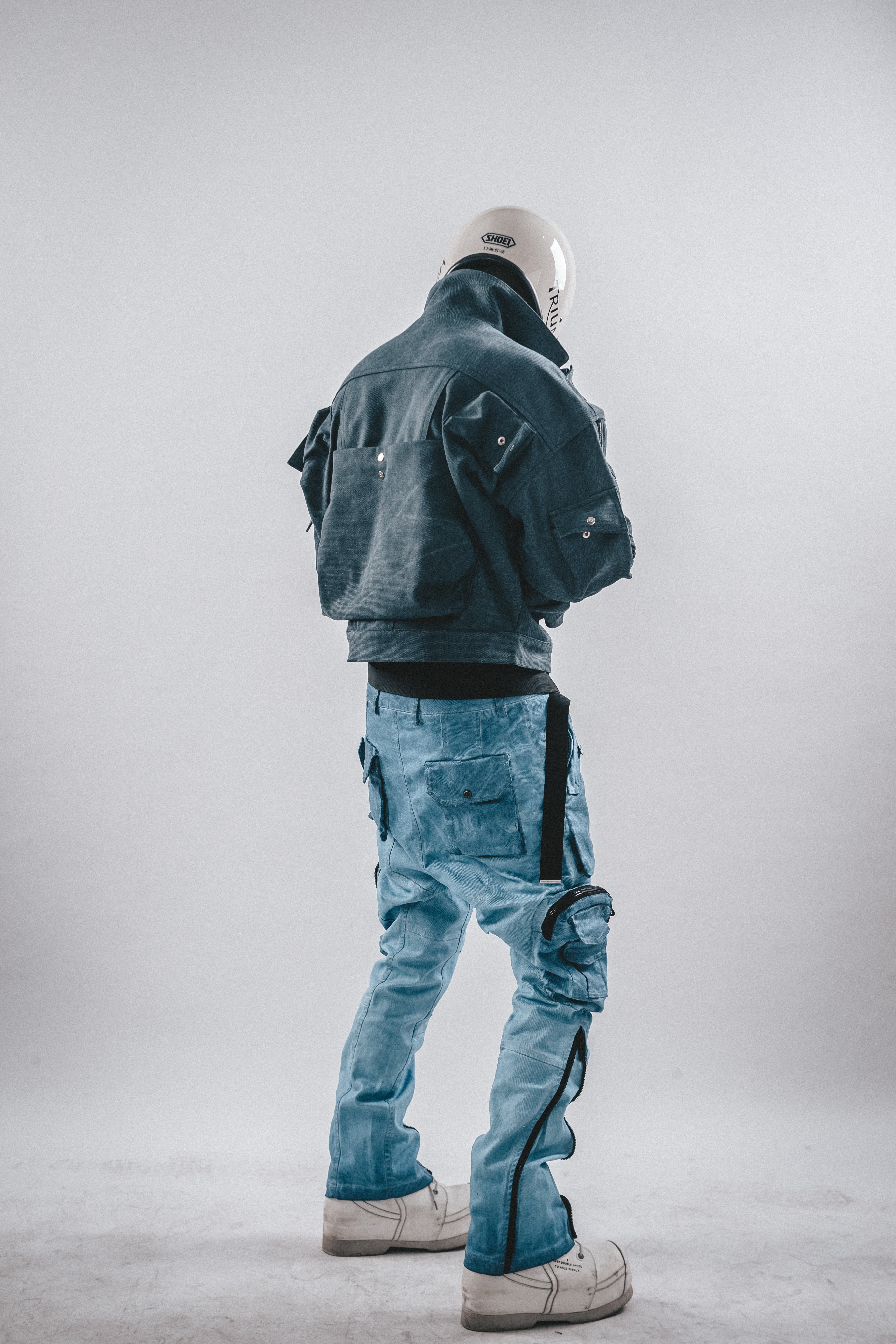 DRKLEI RUINFORM ZIP UTILITY PANTS