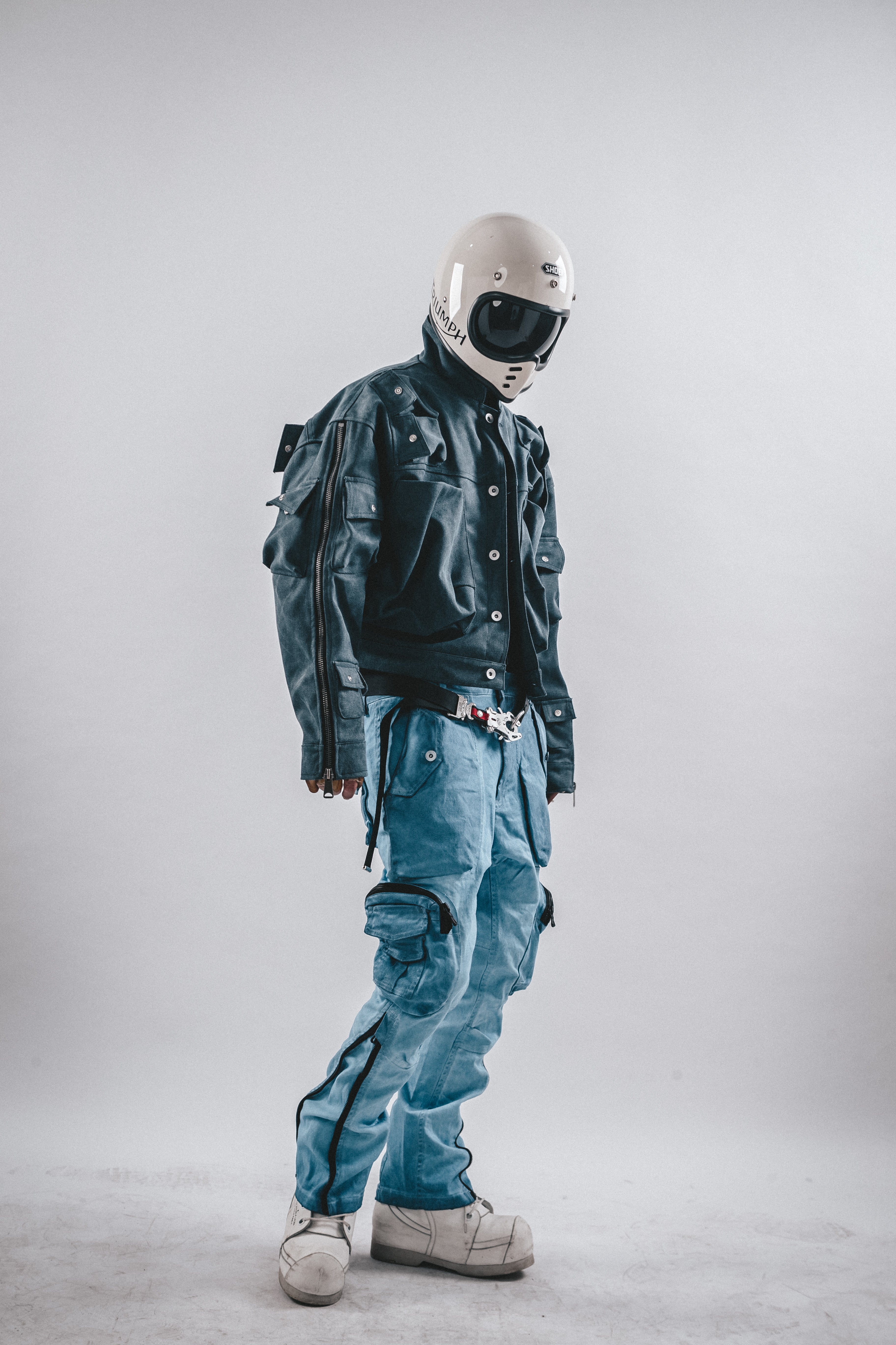 DRKLEI RUINFORM ZIP UTILITY PANTS