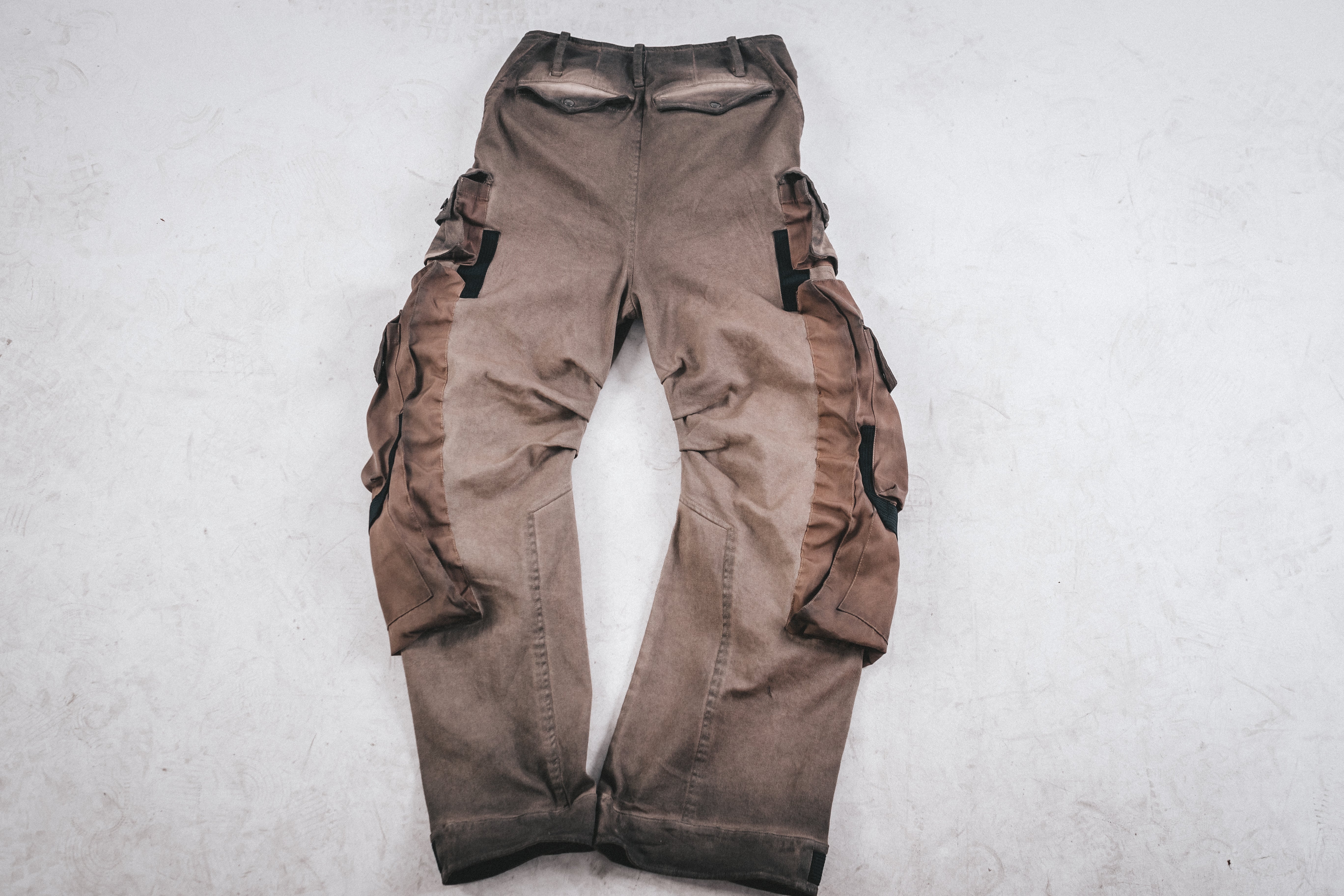 DRKLEI CURVED BLADE PARATROOPER PANTS