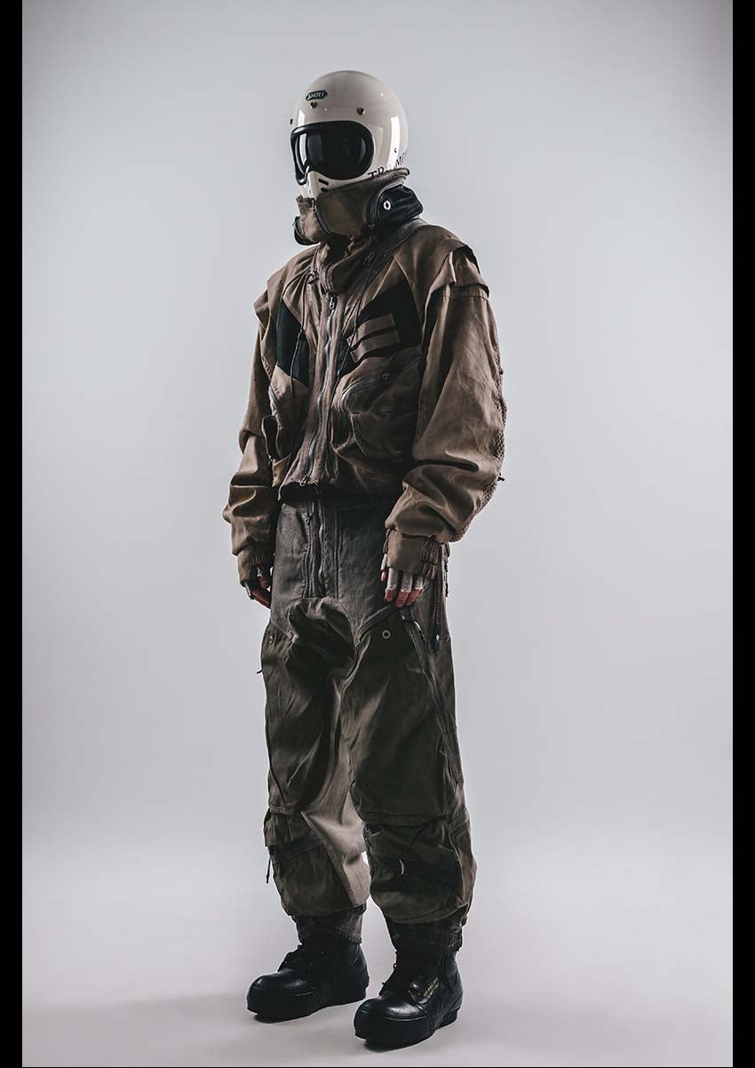 DRKLEI APOC HOODED MESH JACKET