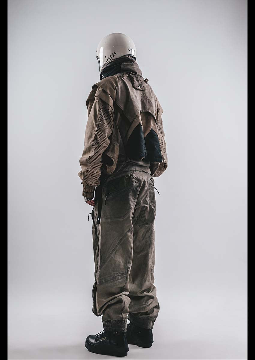 DRKLEI APOC HOODED MESH JACKET