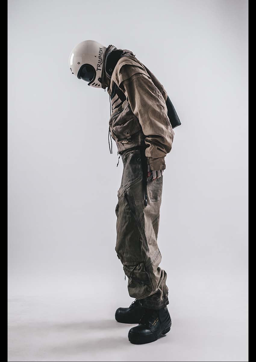 DRKLEI APOC HOODED MESH JACKET