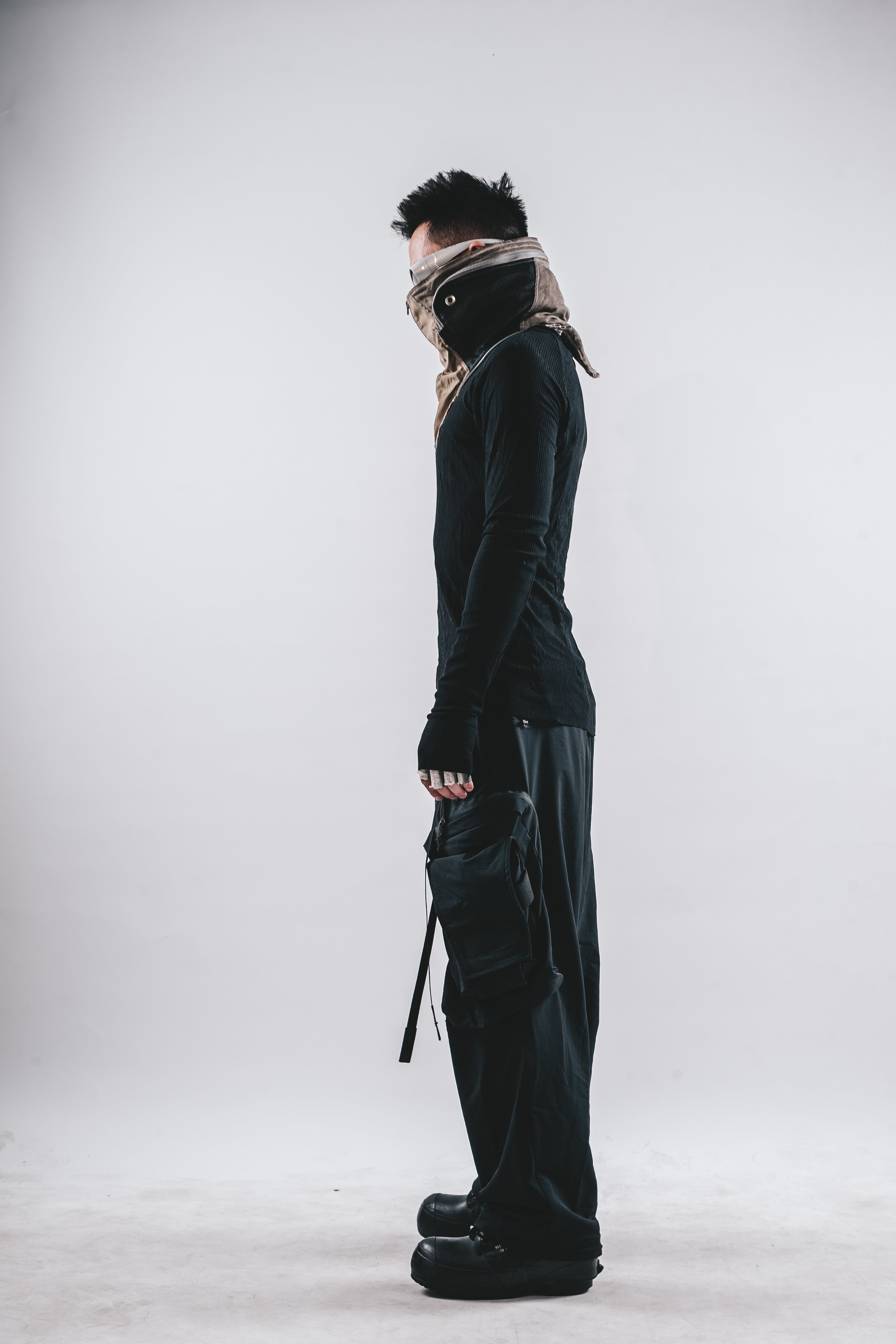 DRKLEI UTILITY WIDE CARGO PANTS