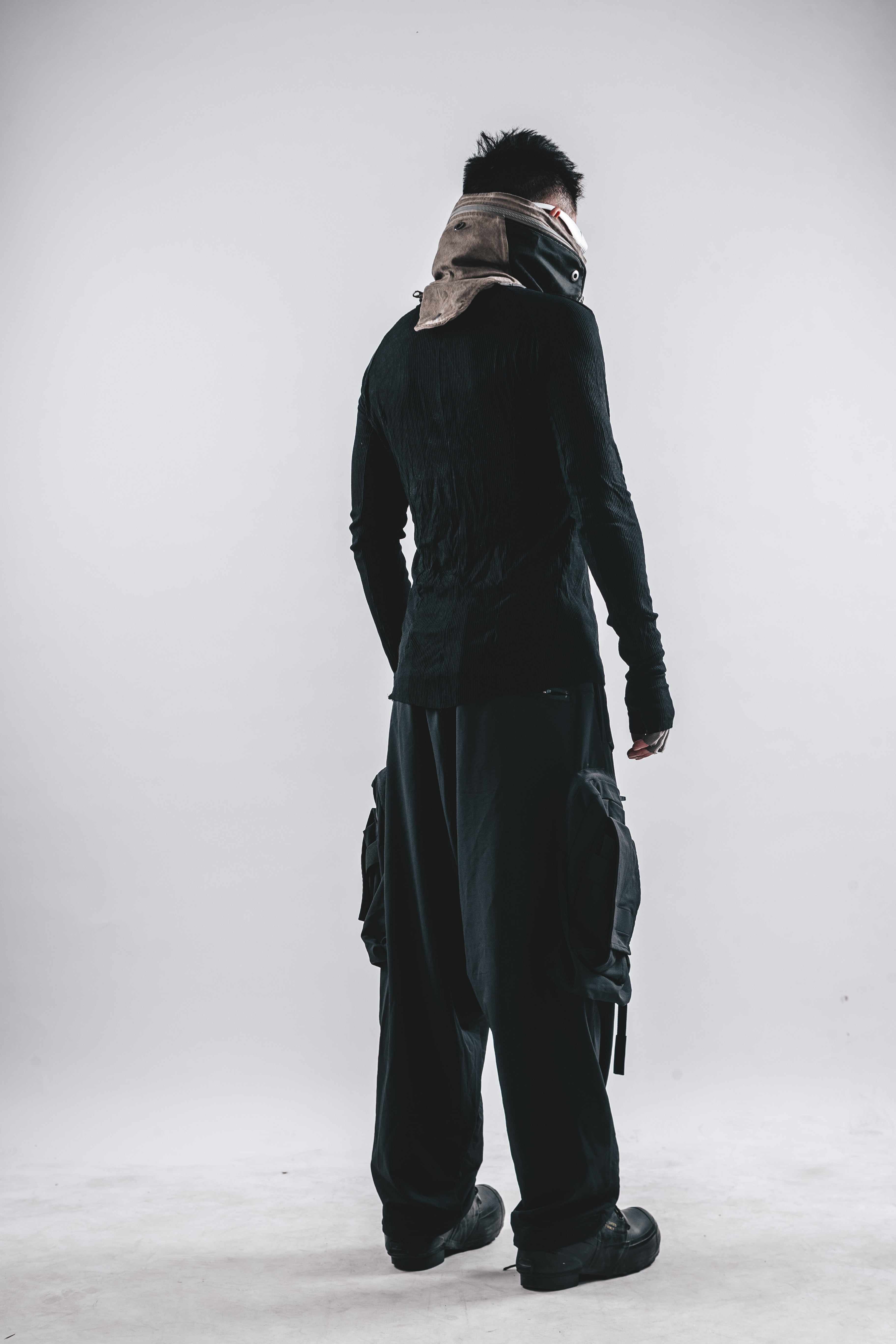 DRKLEI UTILITY WIDE CARGO PANTS