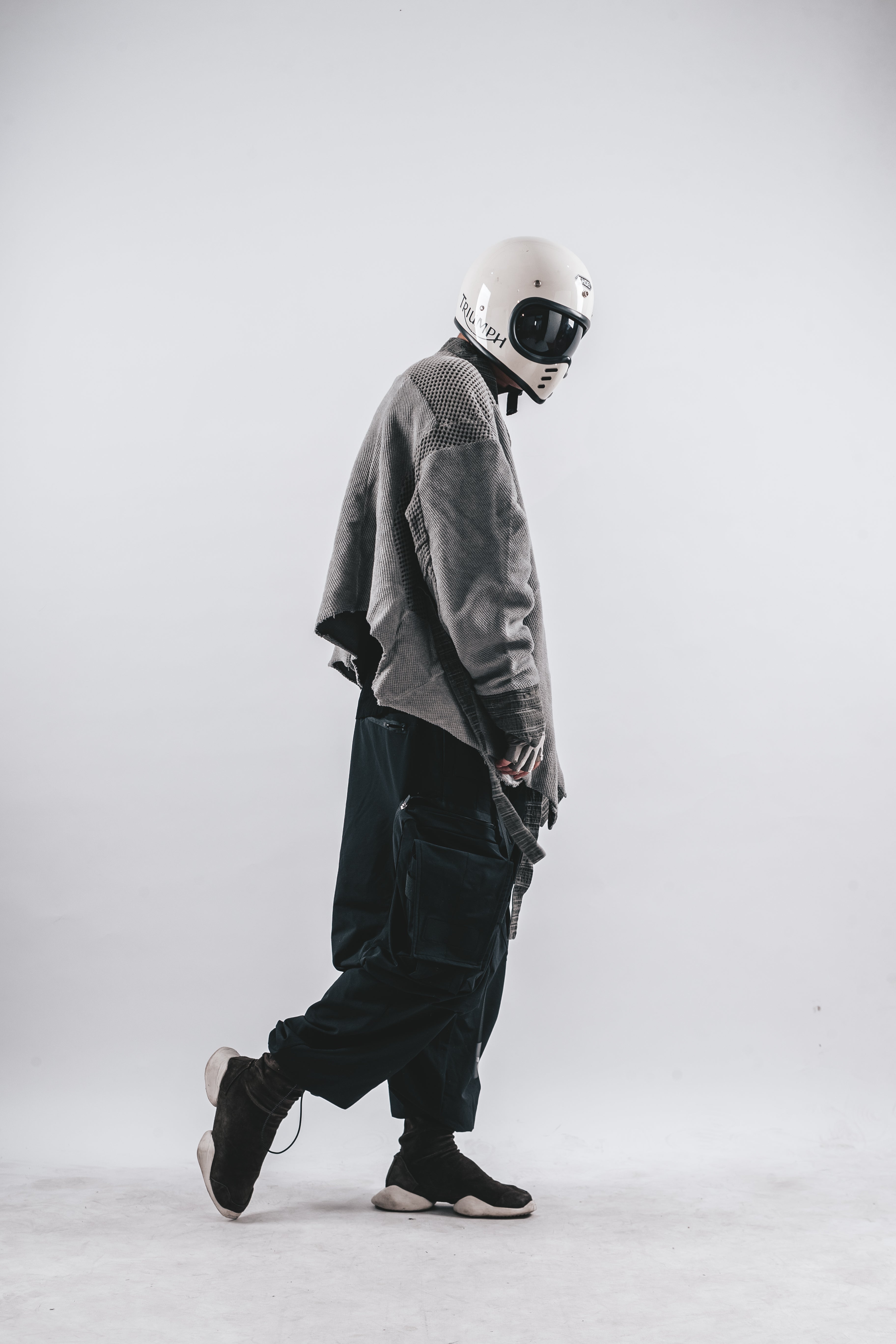 DRKLEI TRIBAL WASHED ROBE SWEATSHIRT