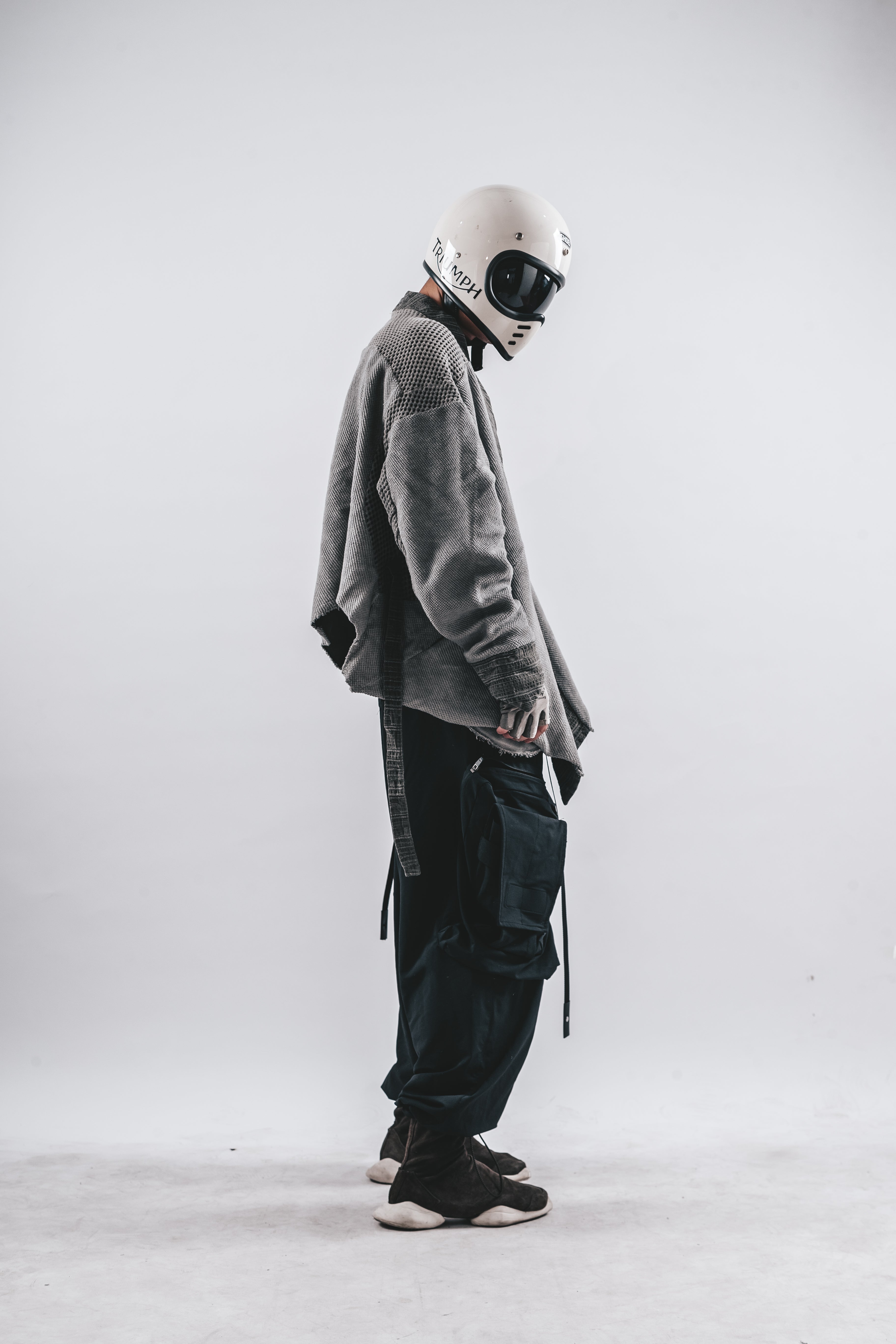 DRKLEI TRIBAL WASHED ROBE SWEATSHIRT