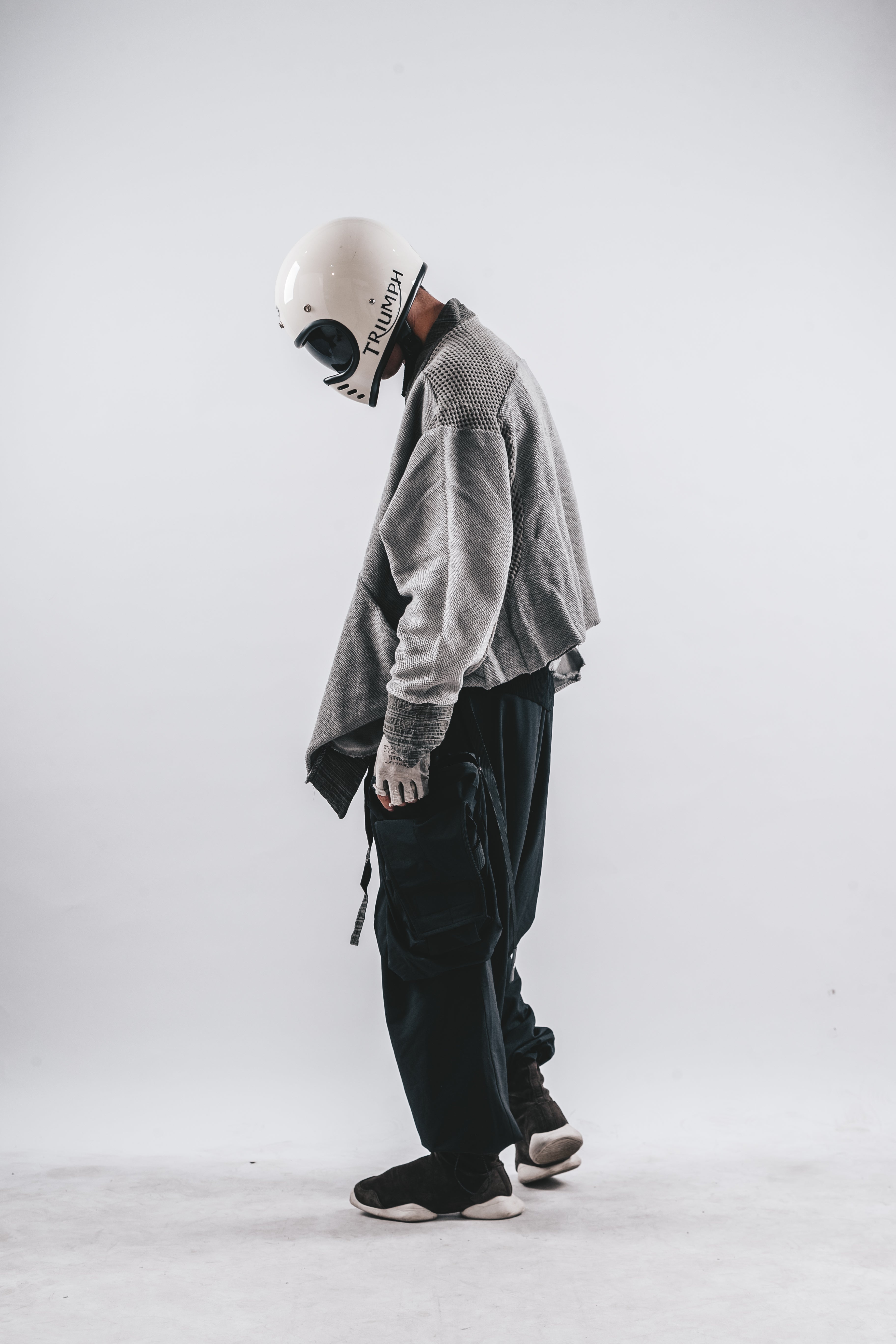 DRKLEI TRIBAL WASHED ROBE SWEATSHIRT