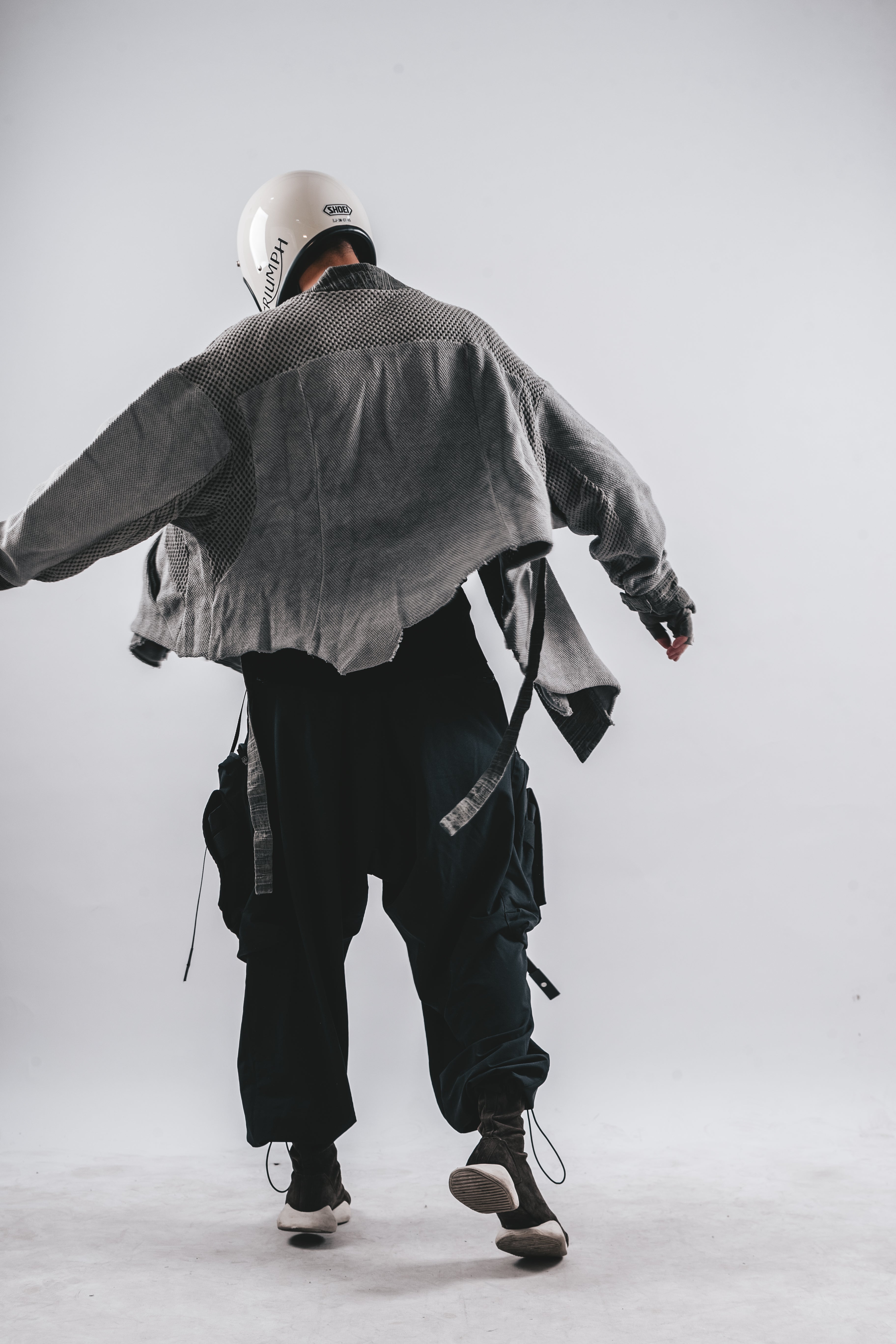 DRKLEI TRIBAL WASHED ROBE SWEATSHIRT