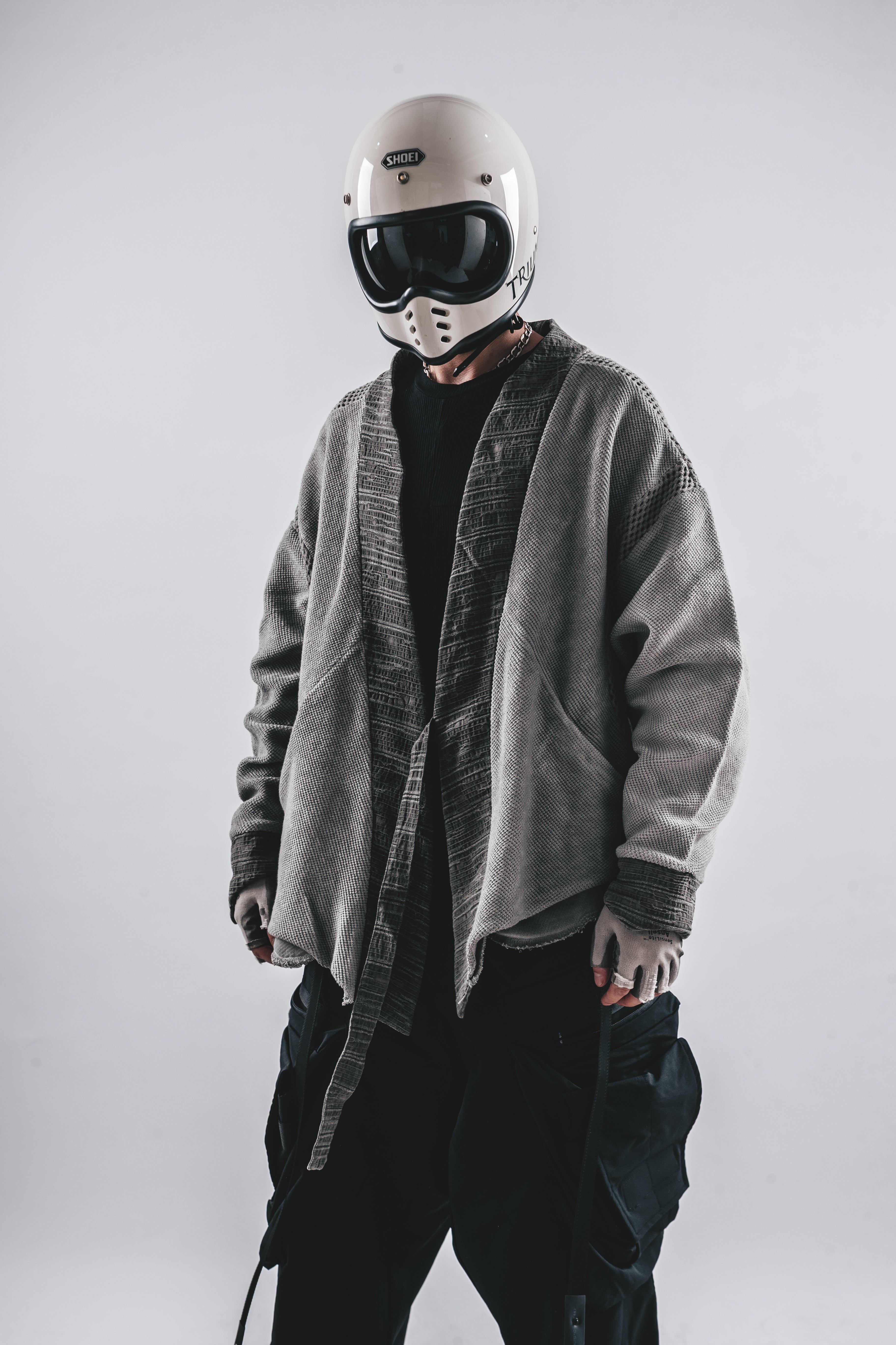 DRKLEI TRIBAL WASHED ROBE SWEATSHIRT