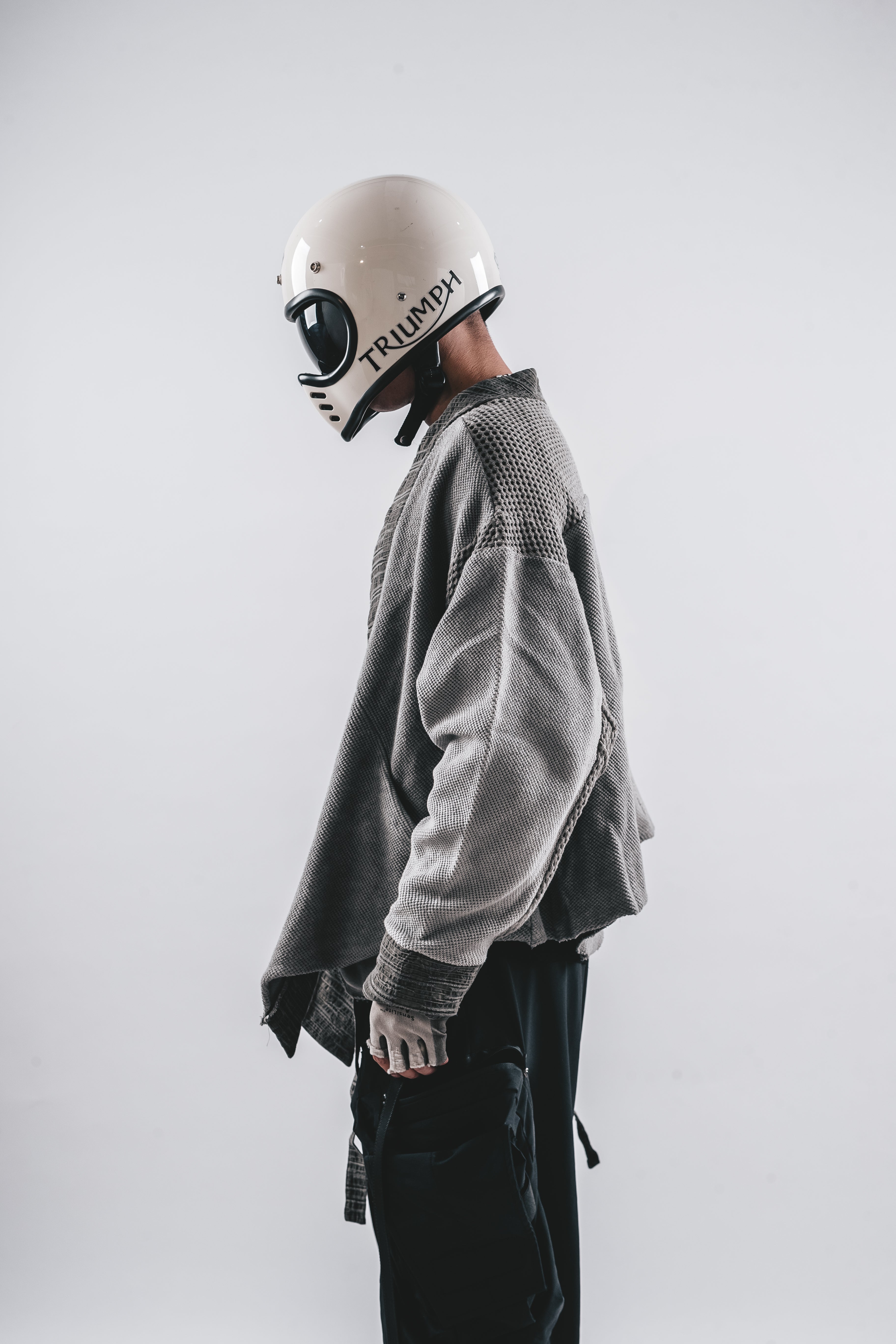 DRKLEI TRIBAL WASHED ROBE SWEATSHIRT