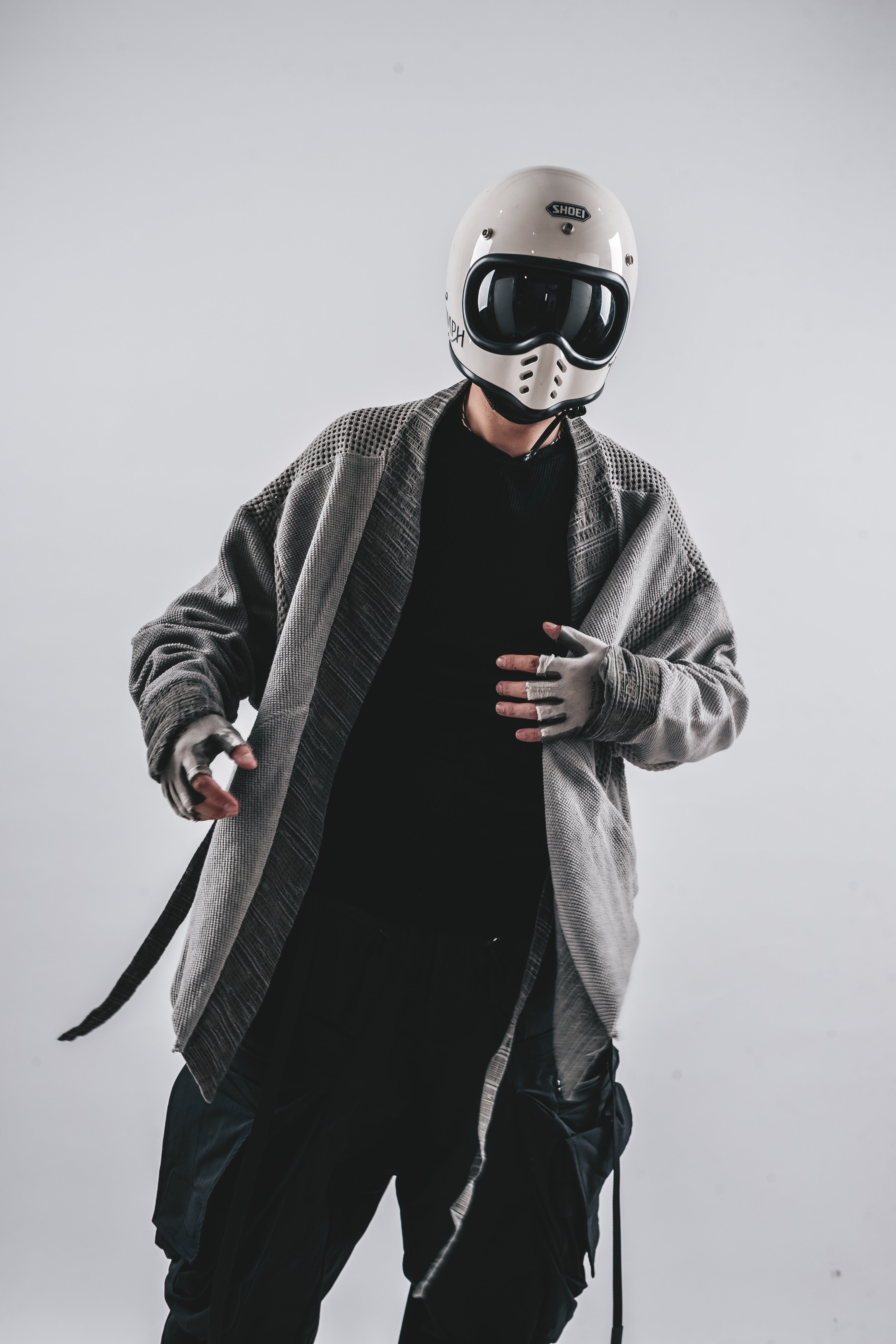 DRKLEI TRIBAL WASHED ROBE SWEATSHIRT