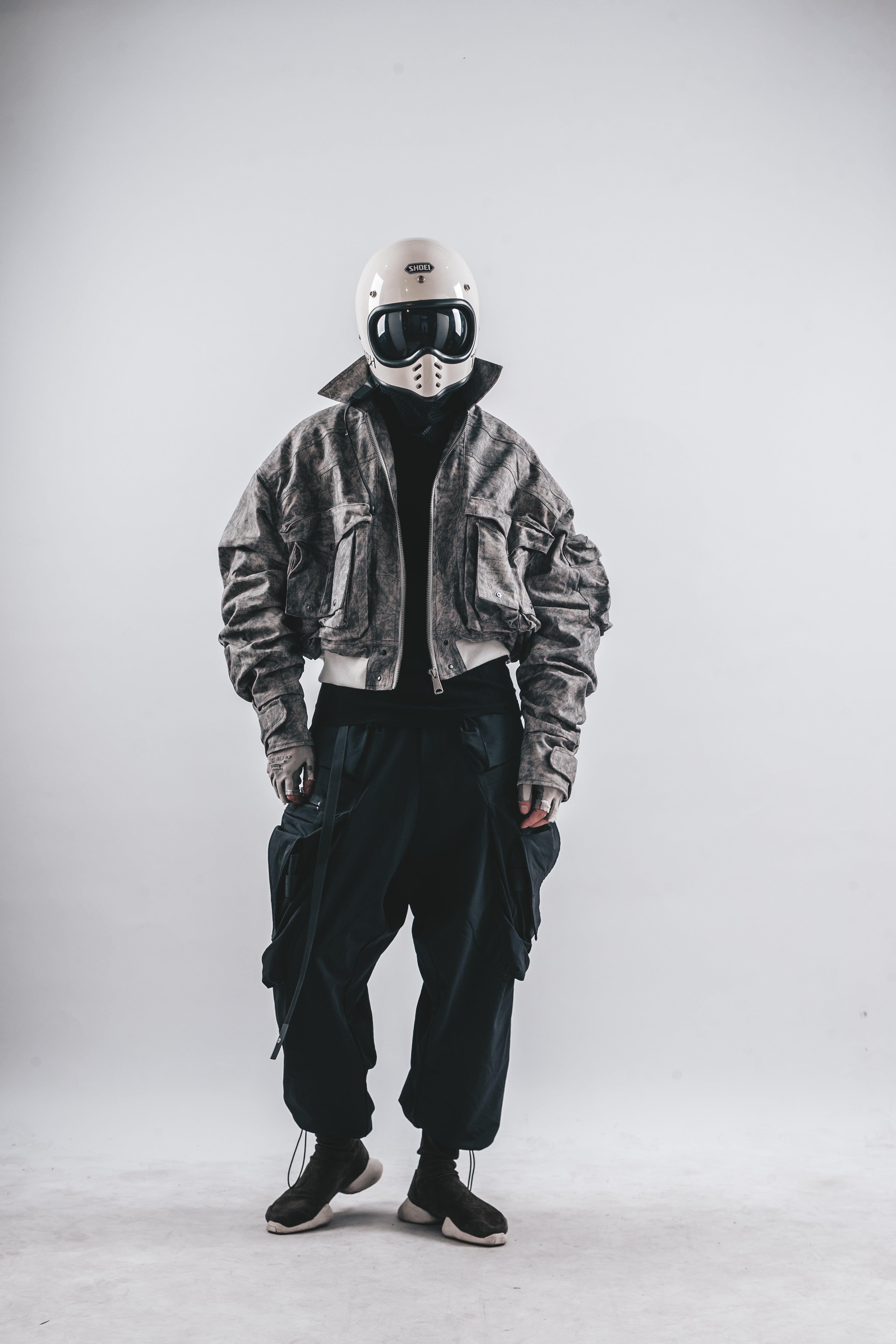 DRKLEI UTILITY MA-1 CARGO JACKET