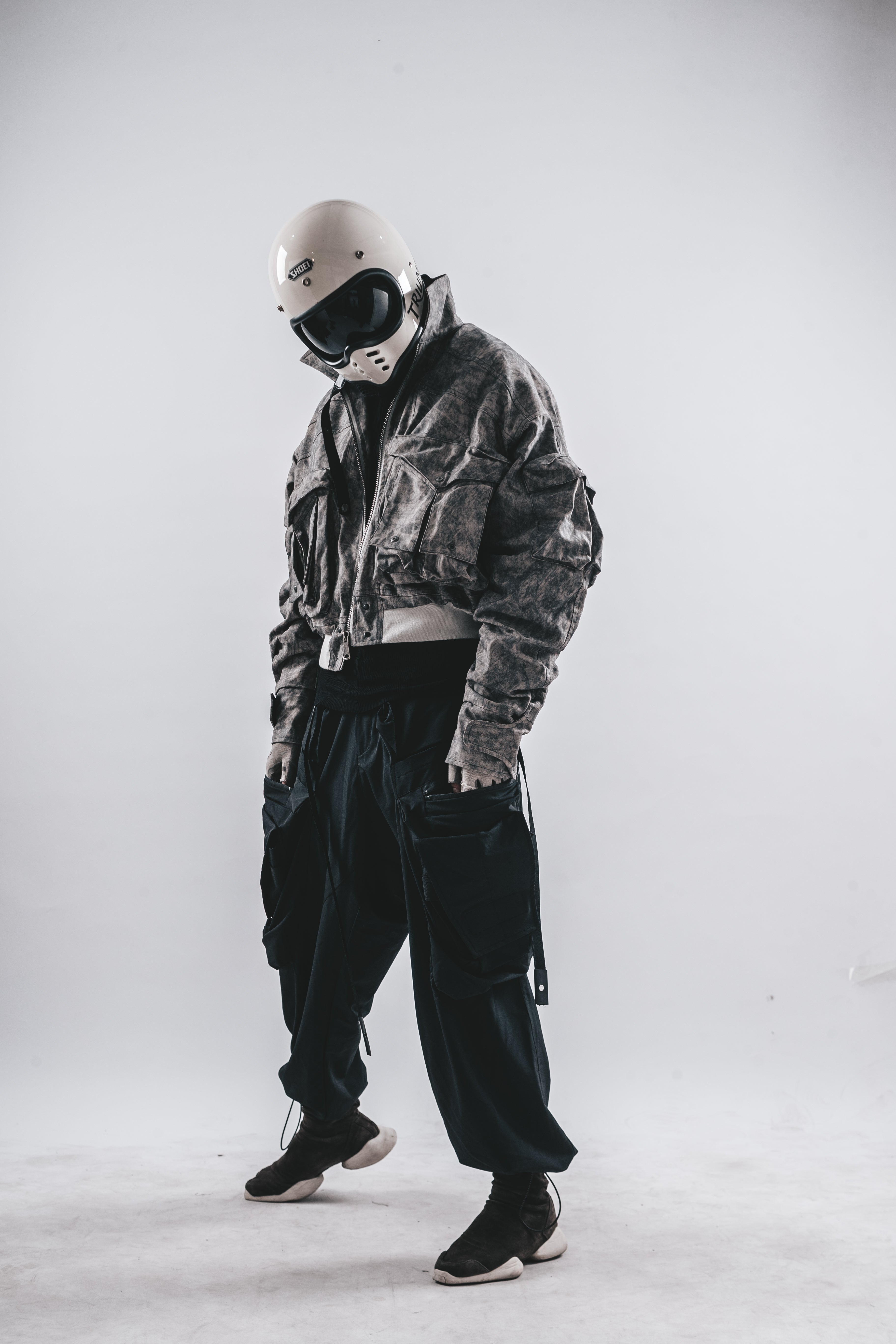 DRKLEI UTILITY MA-1 CARGO JACKET