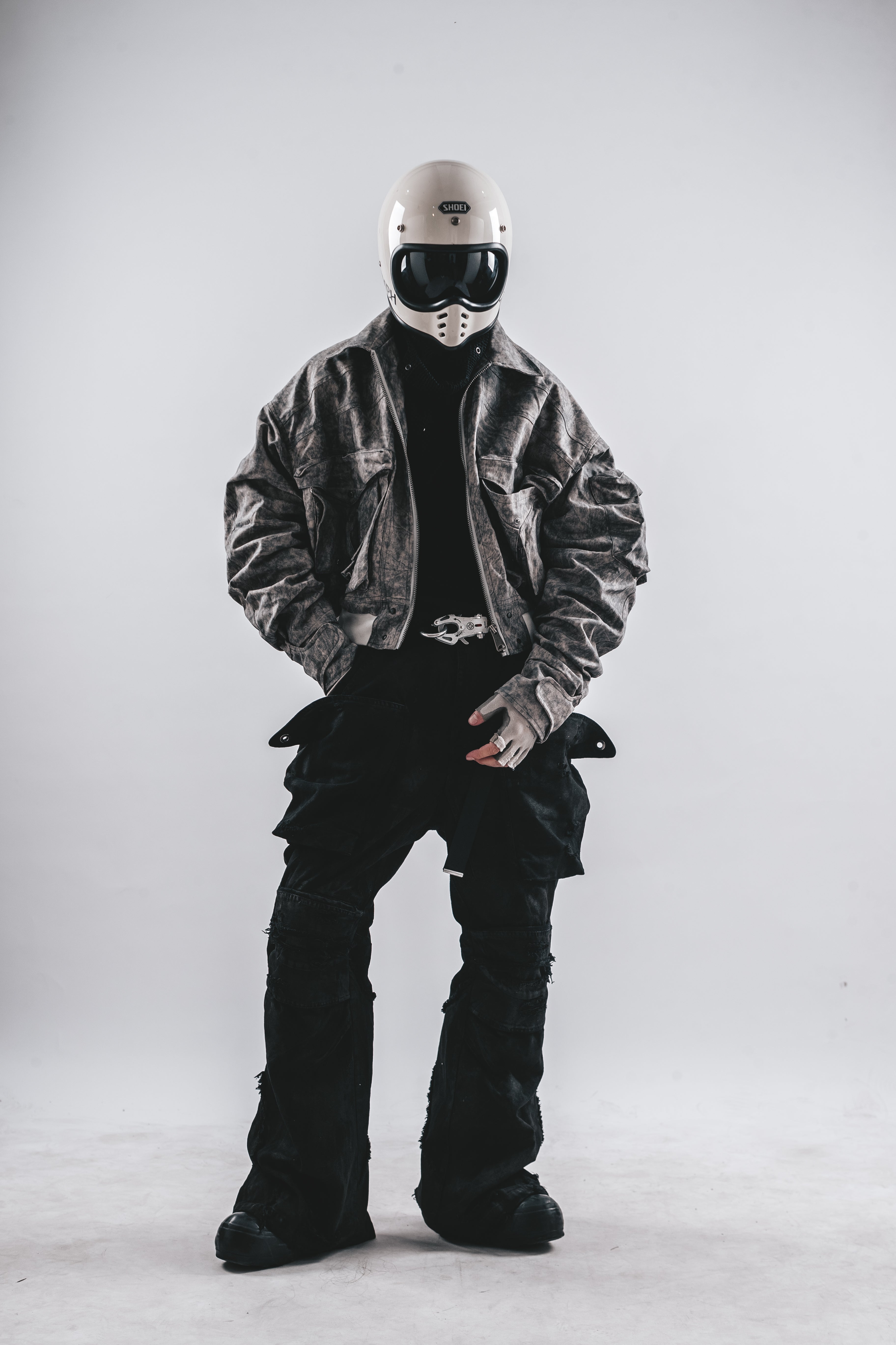 DRKLEI UTILITY MA-1 CARGO JACKET