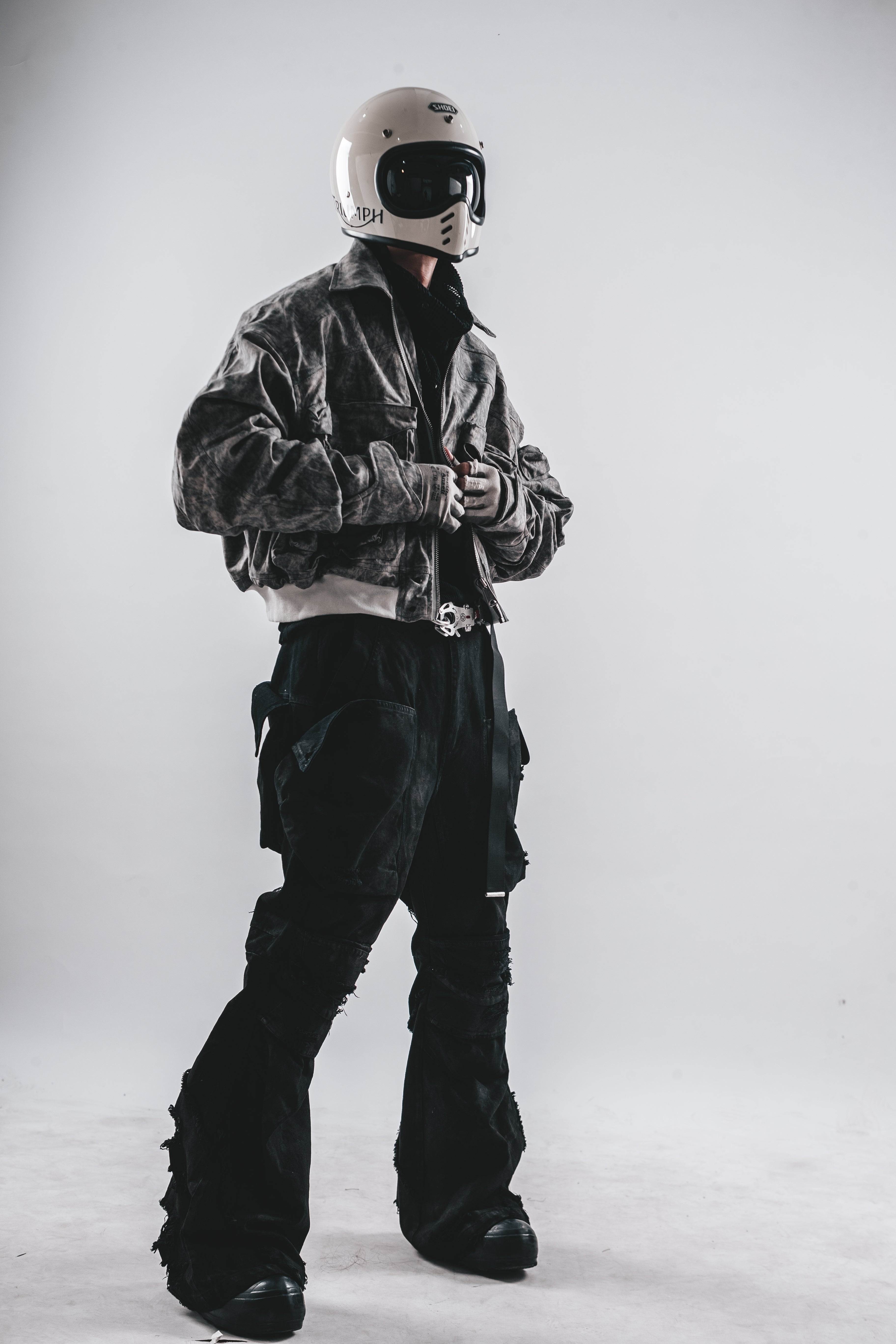 DRKLEI UTILITY MA-1 CARGO JACKET