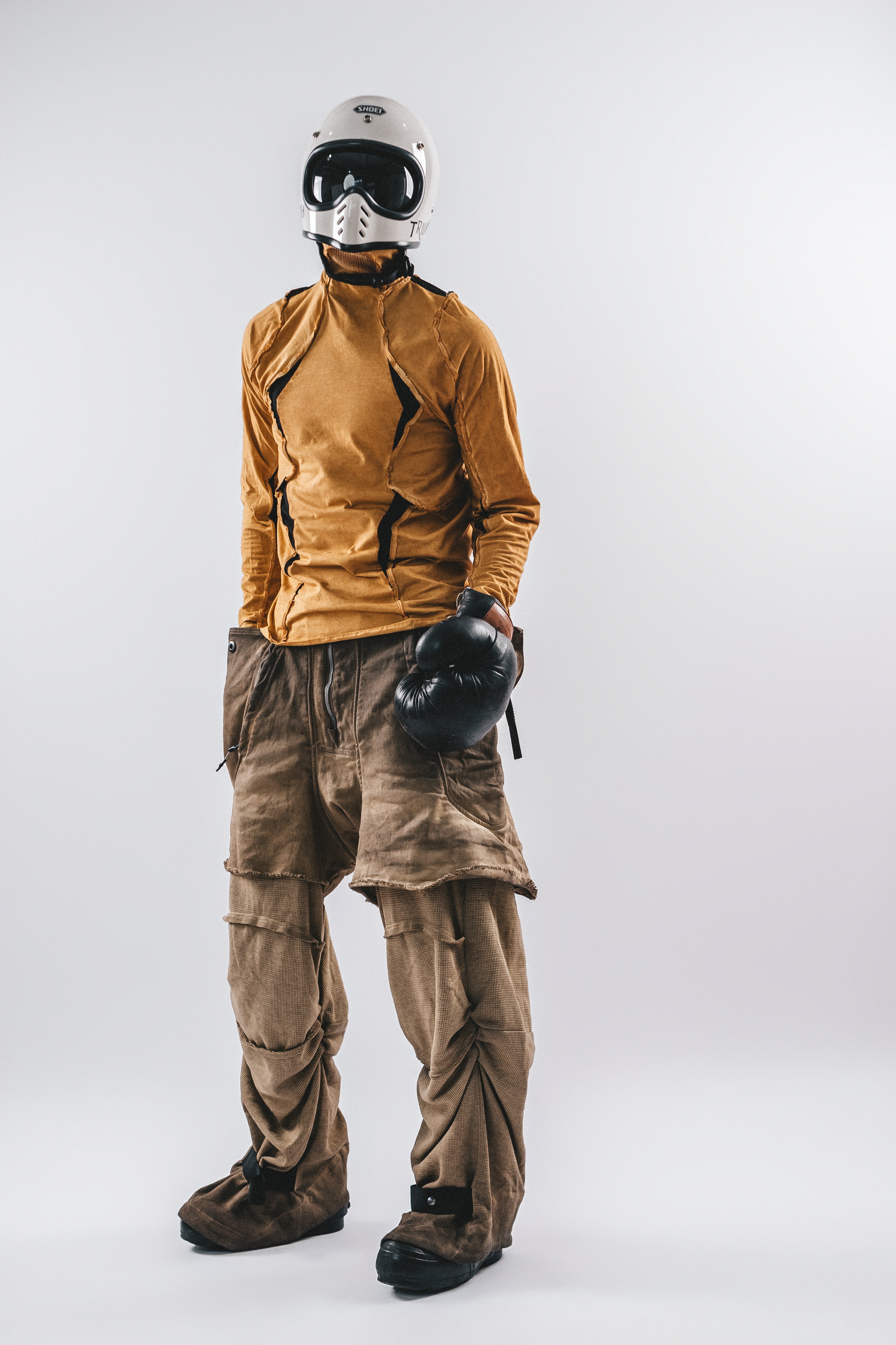 DARKCORE DIRTWASH SPLIT LAYER PANTS