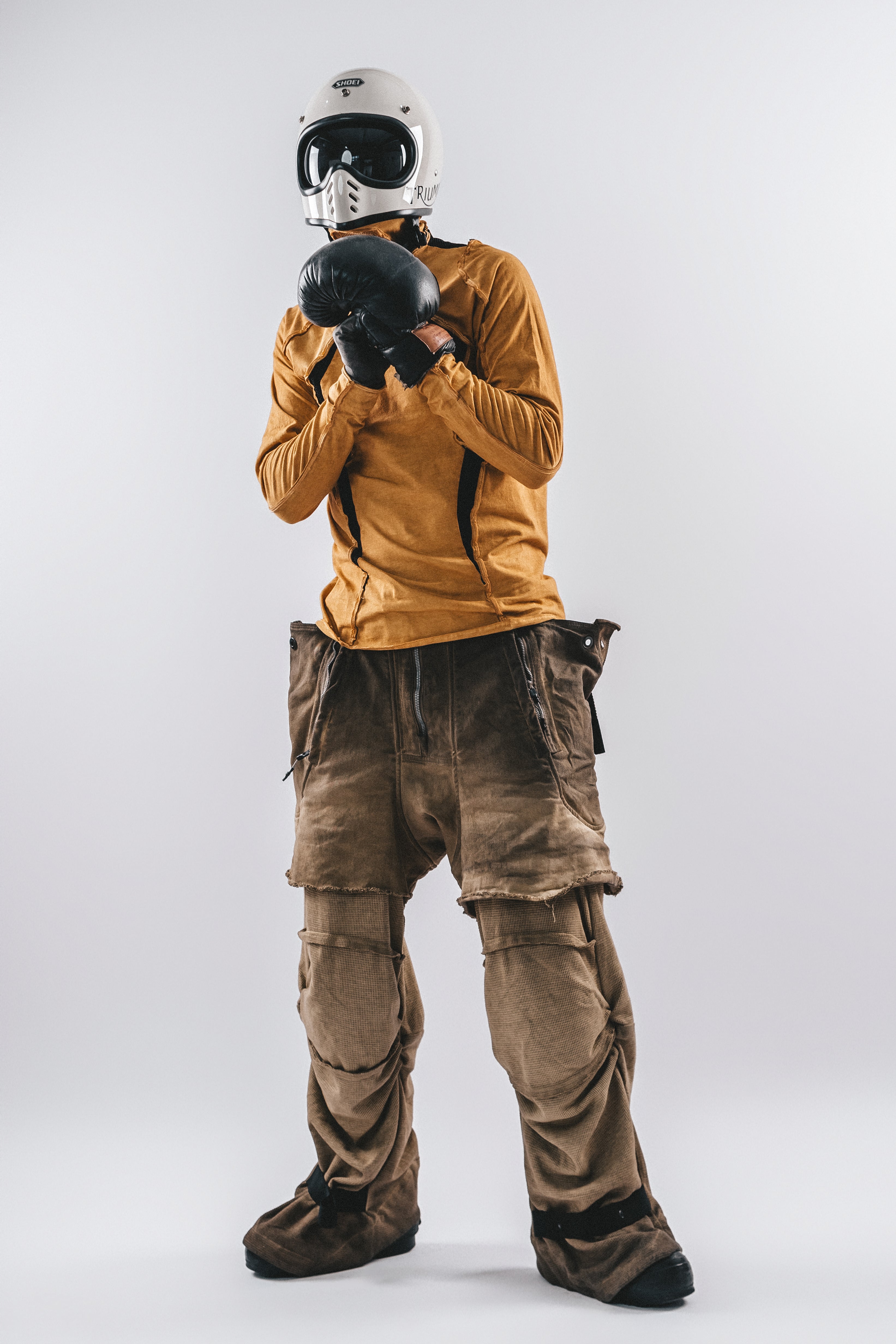 DARKCORE DIRTWASH SPLIT LAYER PANTS