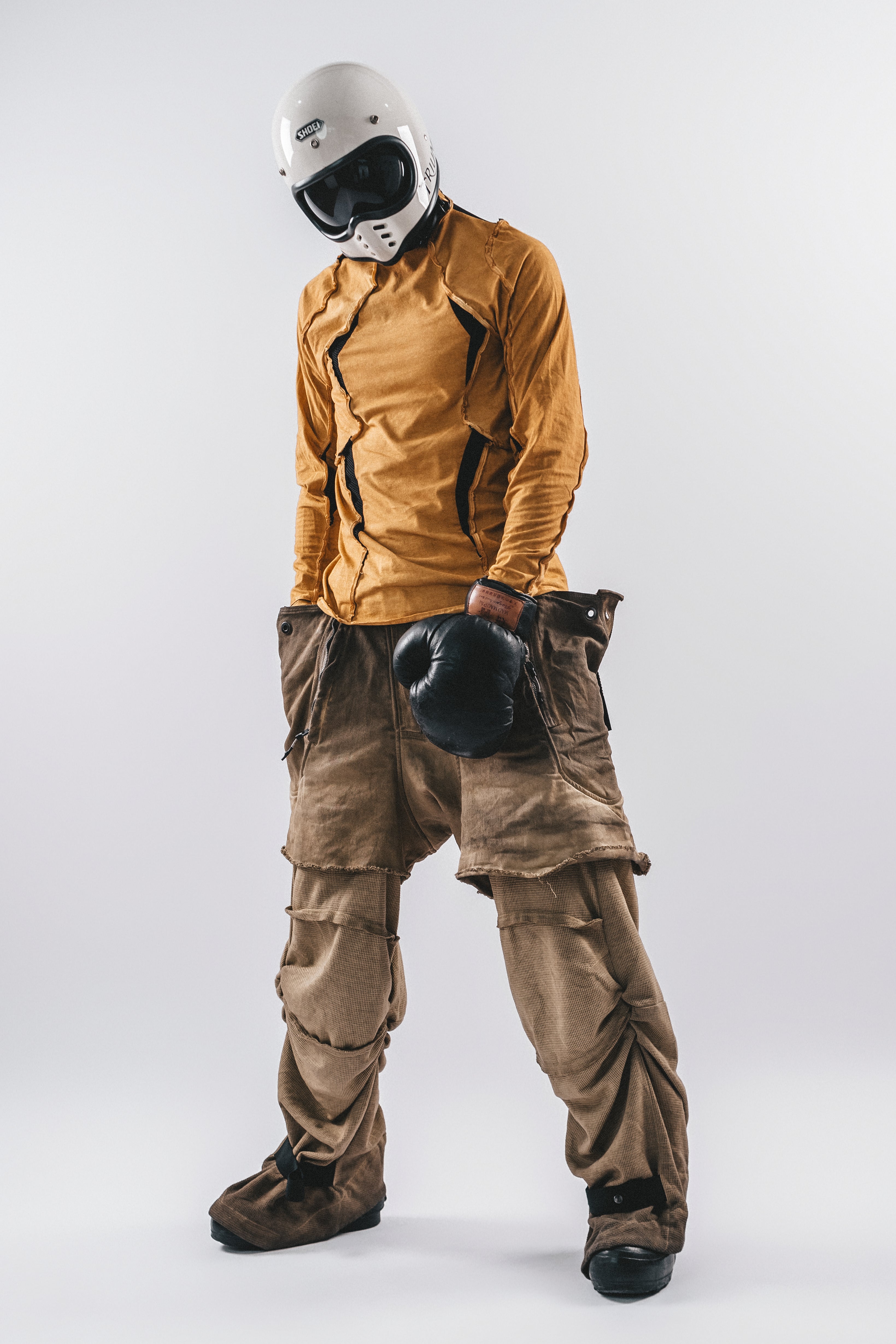 DARKCORE DIRTWASH SPLIT LAYER PANTS