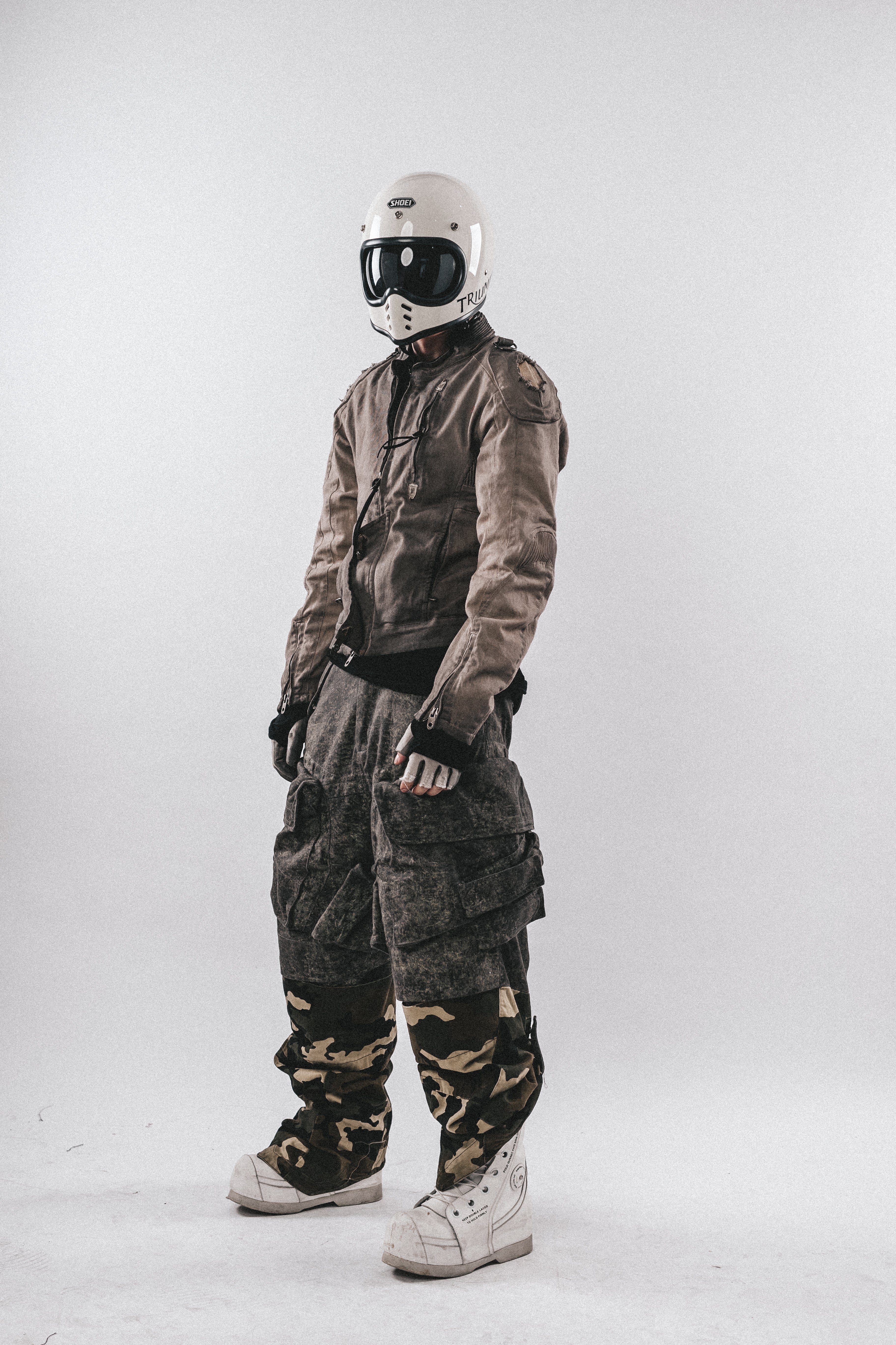 Worn Out Biker Jacket