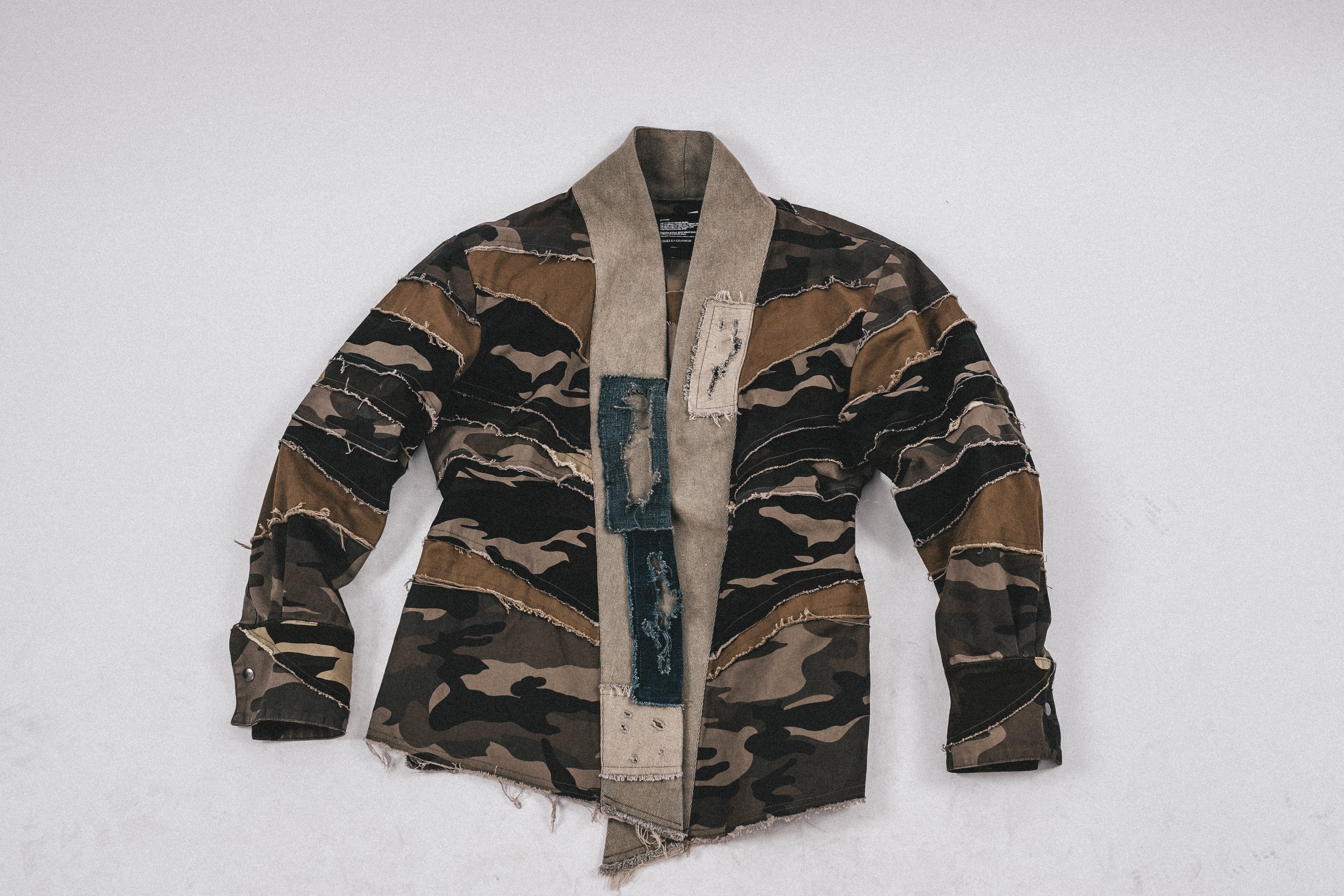 Patchwork Camouflage Custom Shirt
