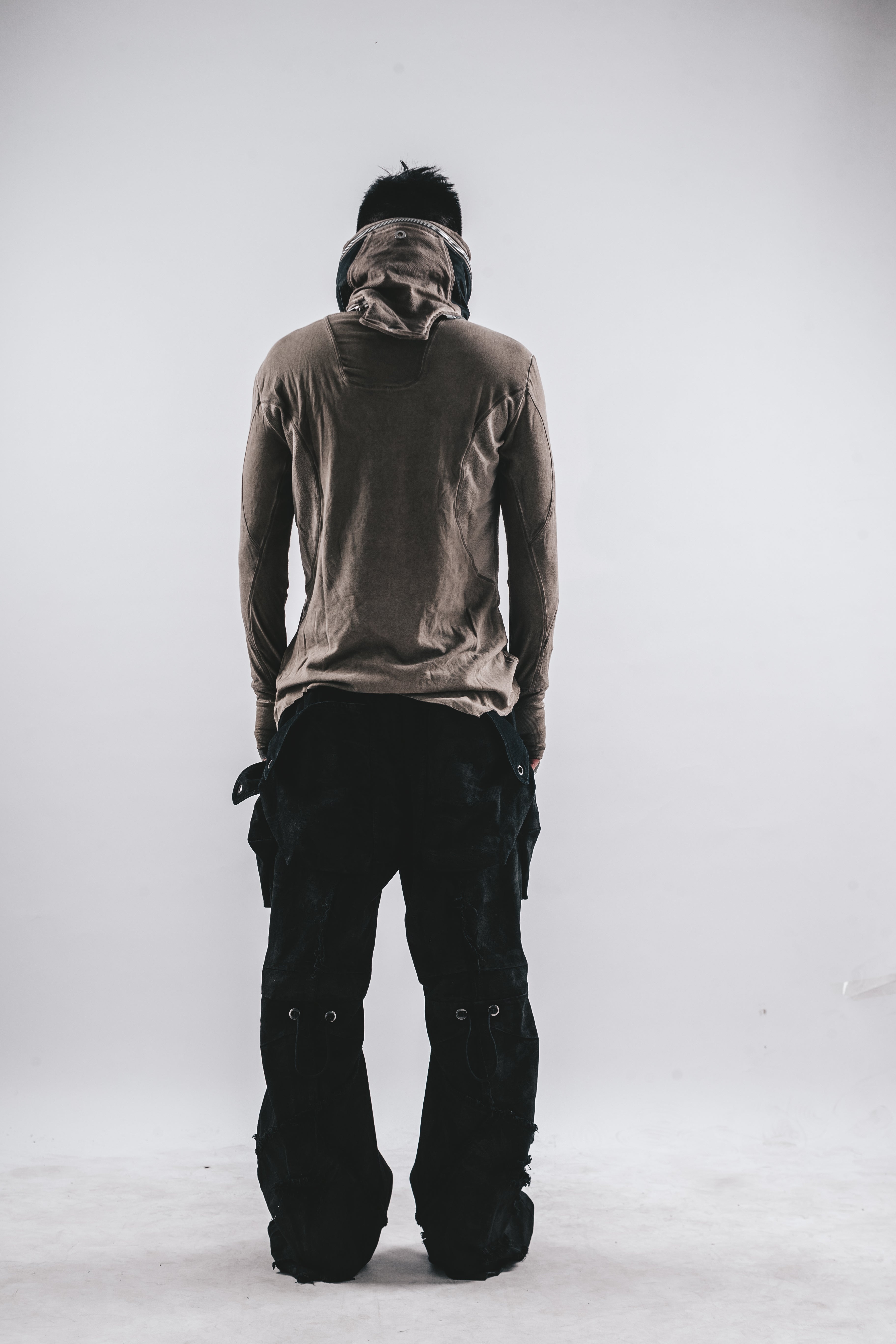 DRKLEI WASHED PATCHED LONG TEE