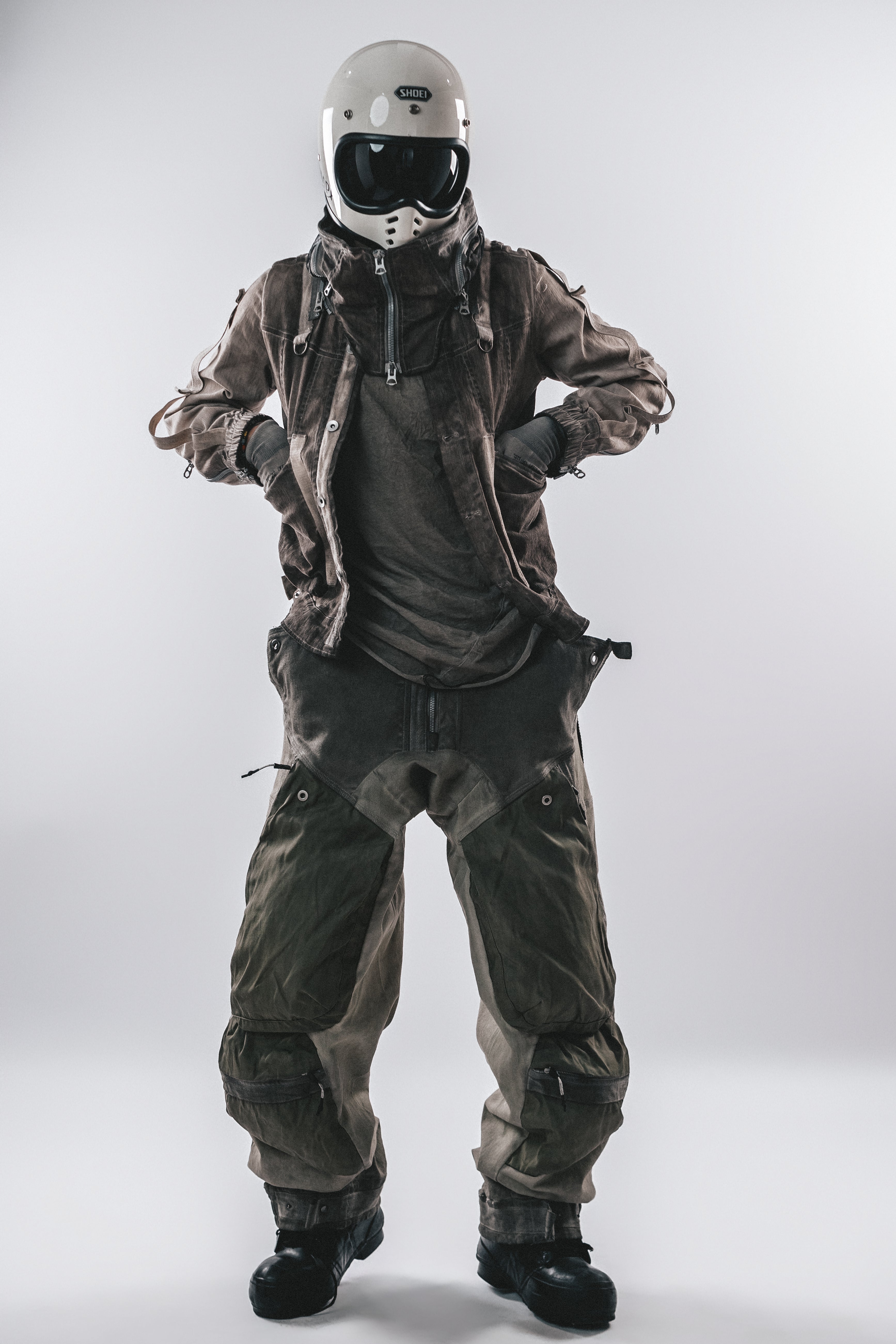 DRKLEI 3D CARGO FUSED PANTS