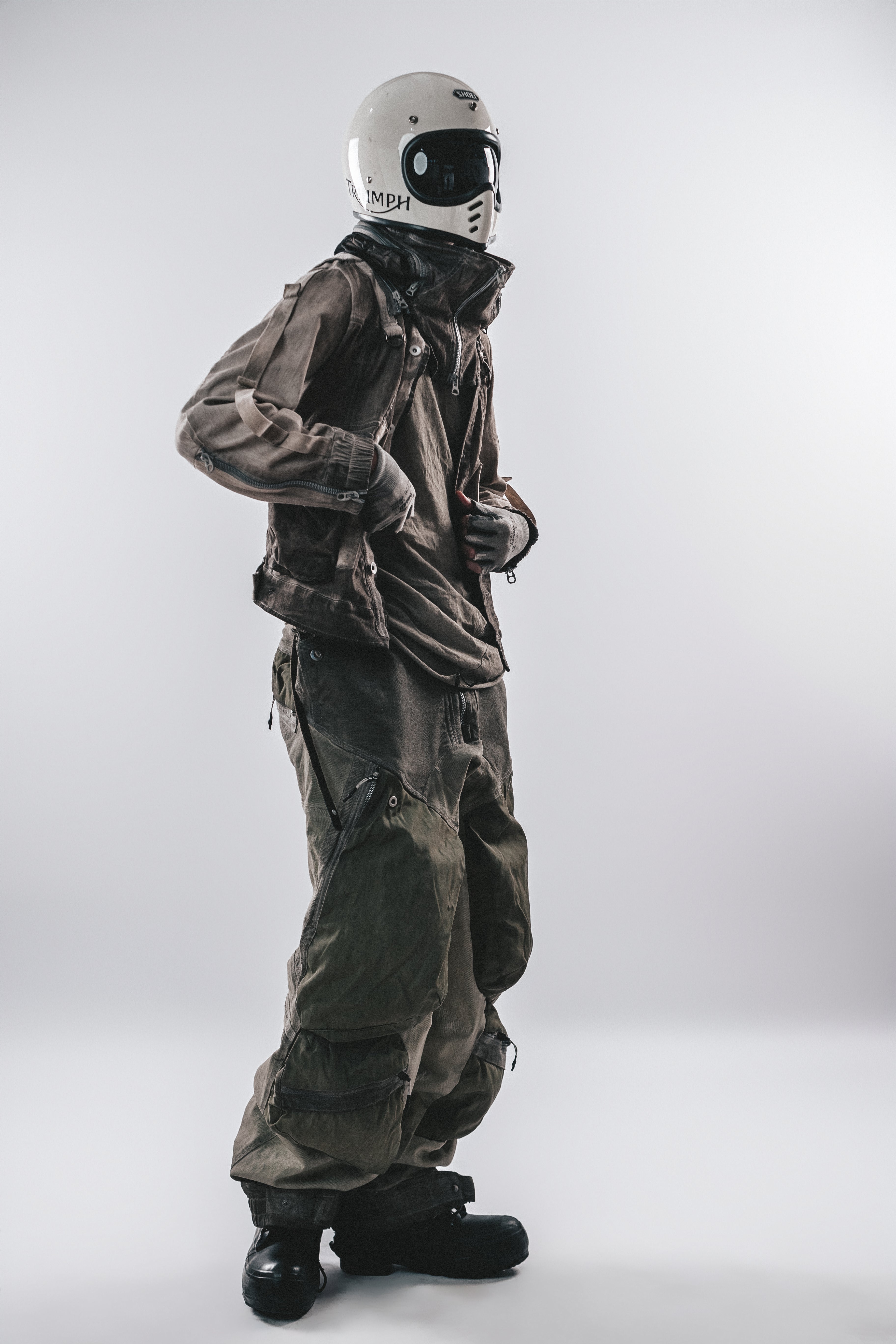 DRKLEI 3D CARGO FUSED PANTS