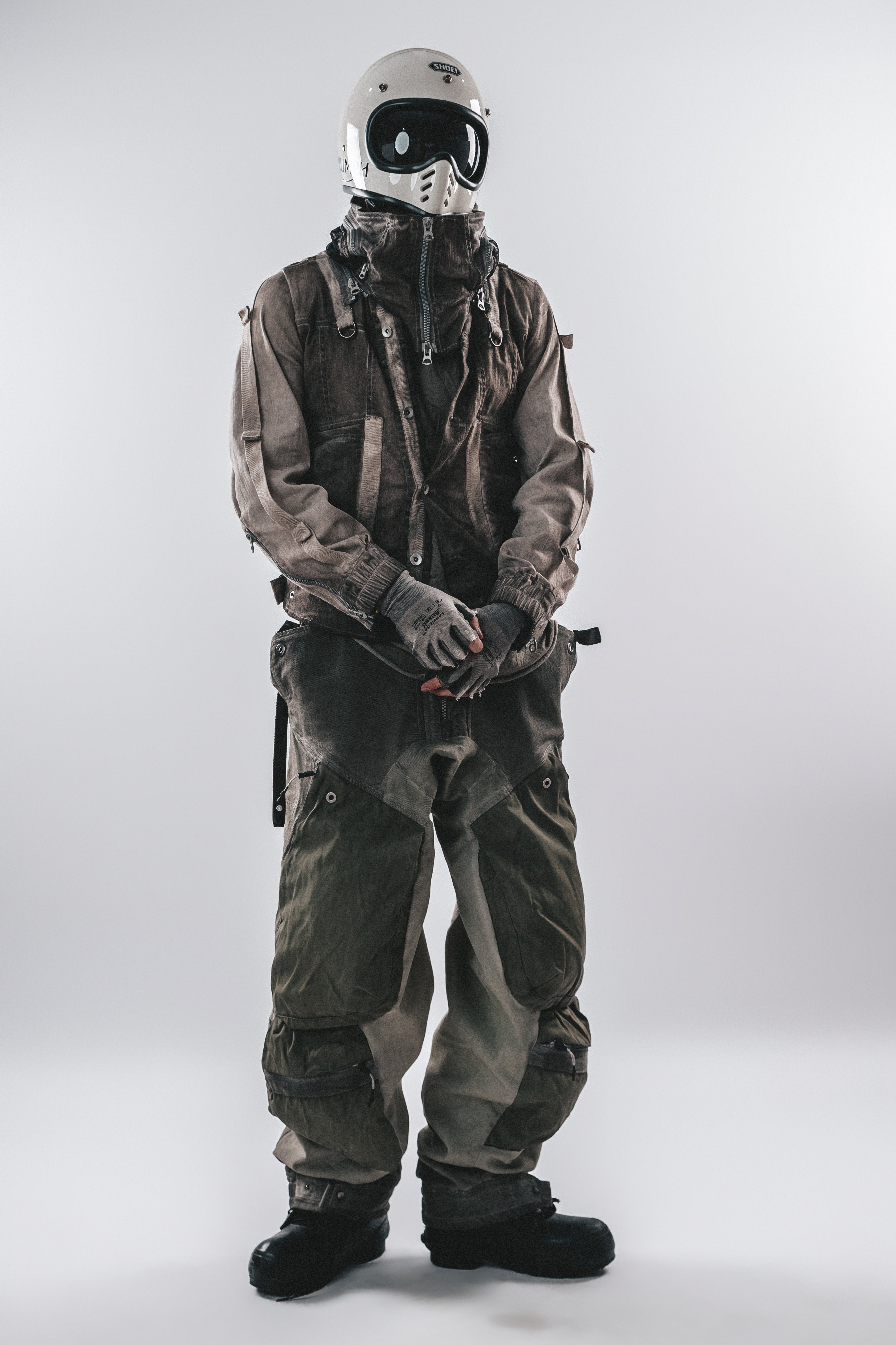 DRKLEI 3D CARGO FUSED PANTS