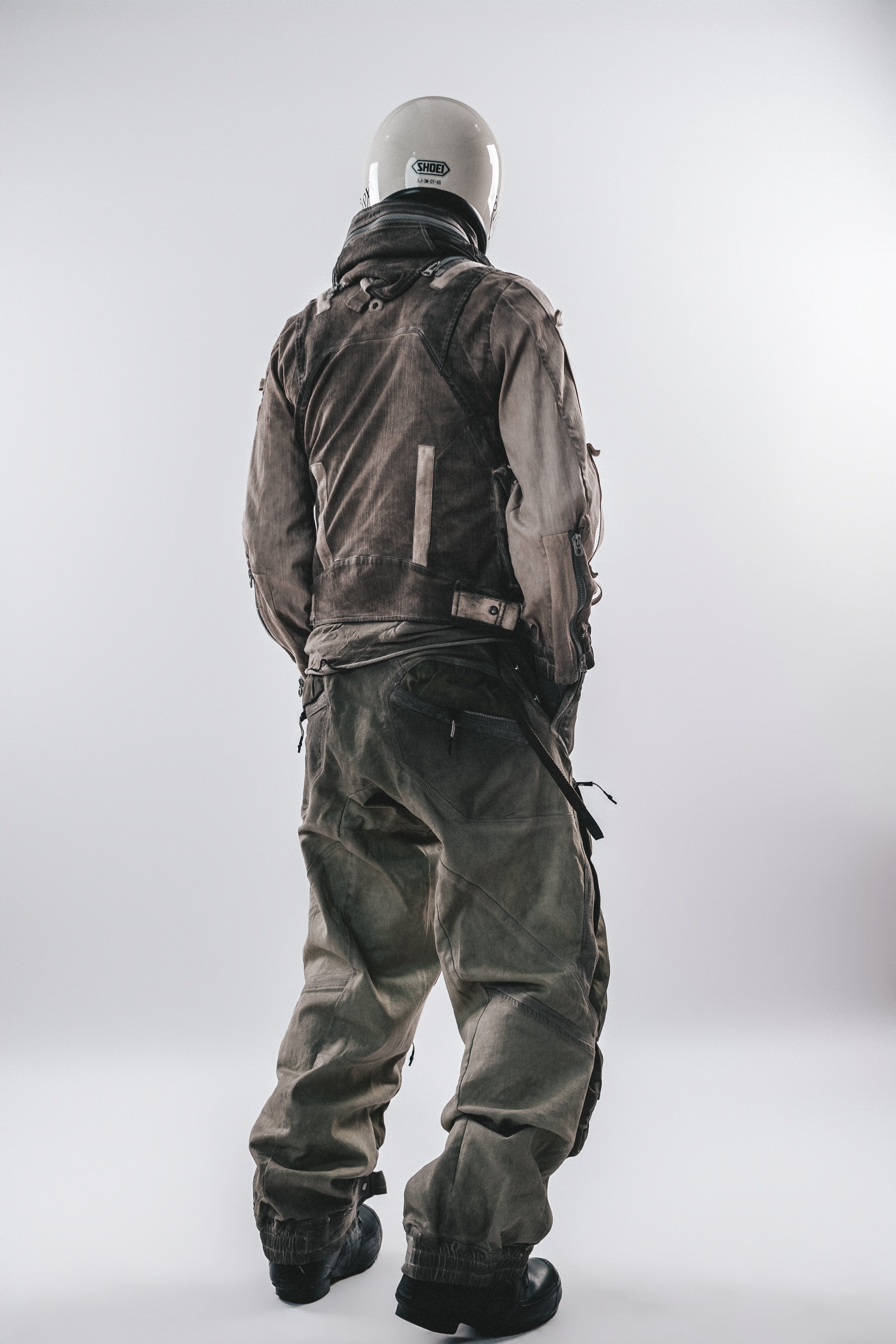 DRKLEI 3D CARGO FUSED PANTS