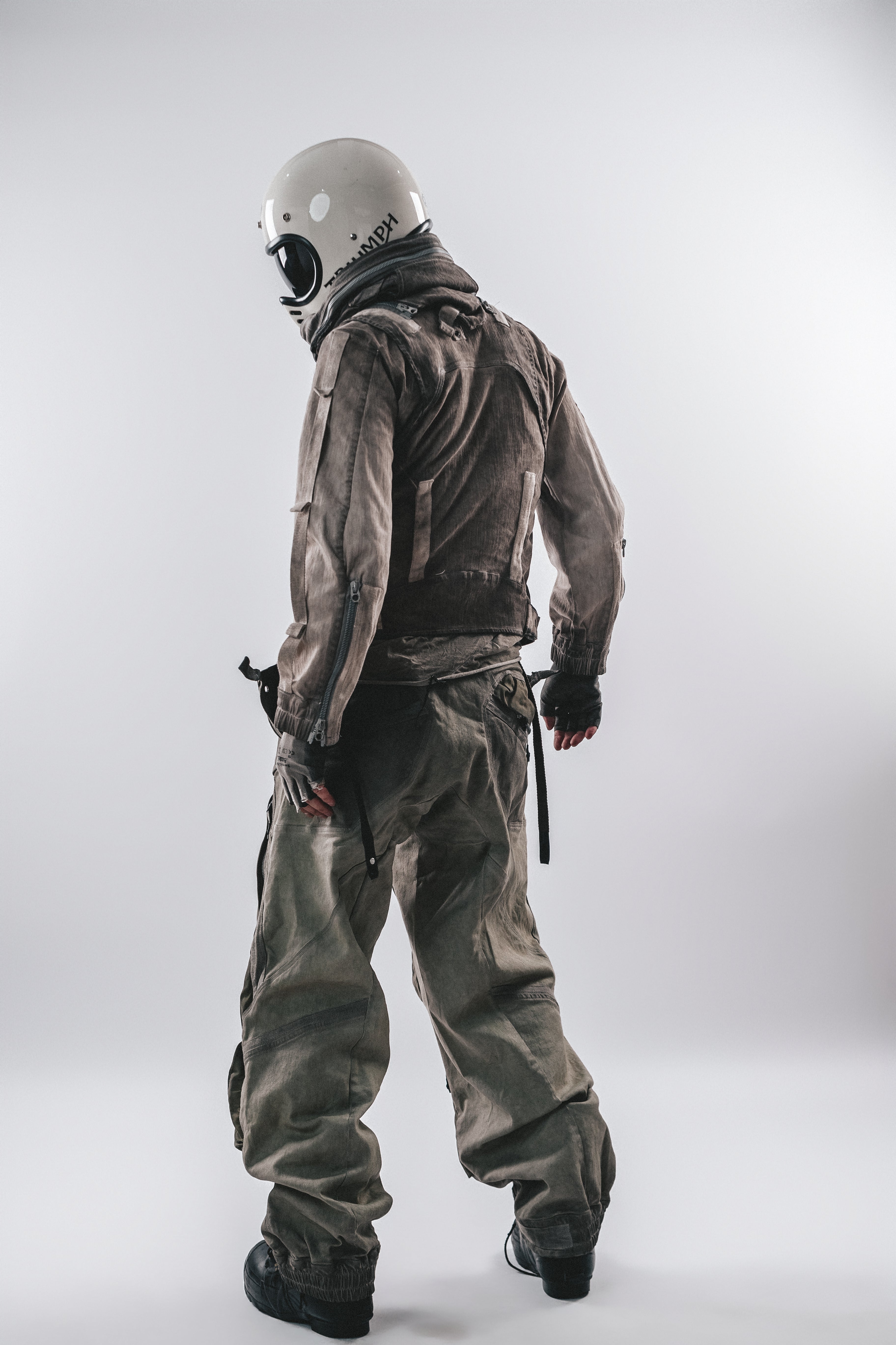 DRKLEI 3D CARGO FUSED PANTS