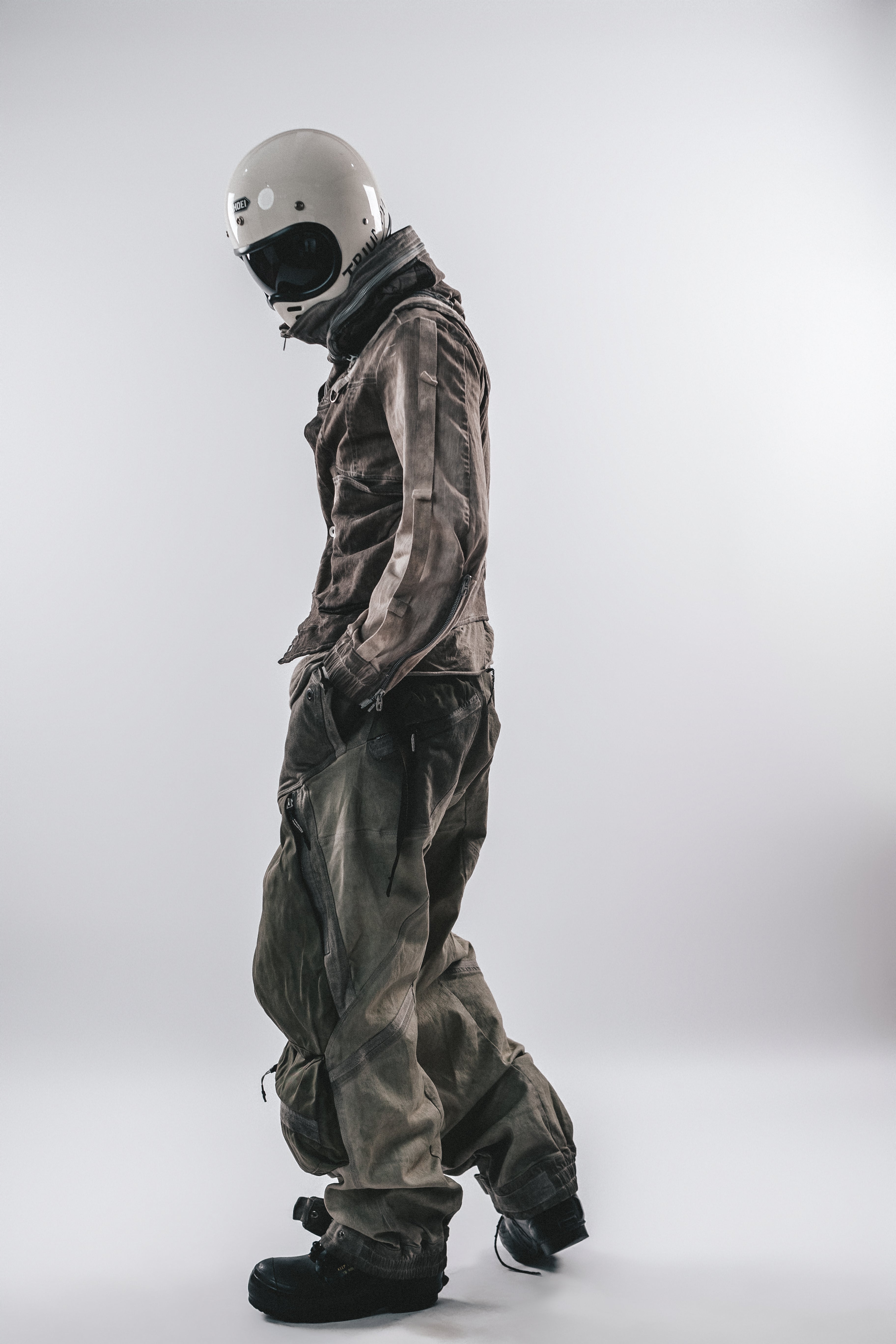 DRKLEI 3D CARGO FUSED PANTS