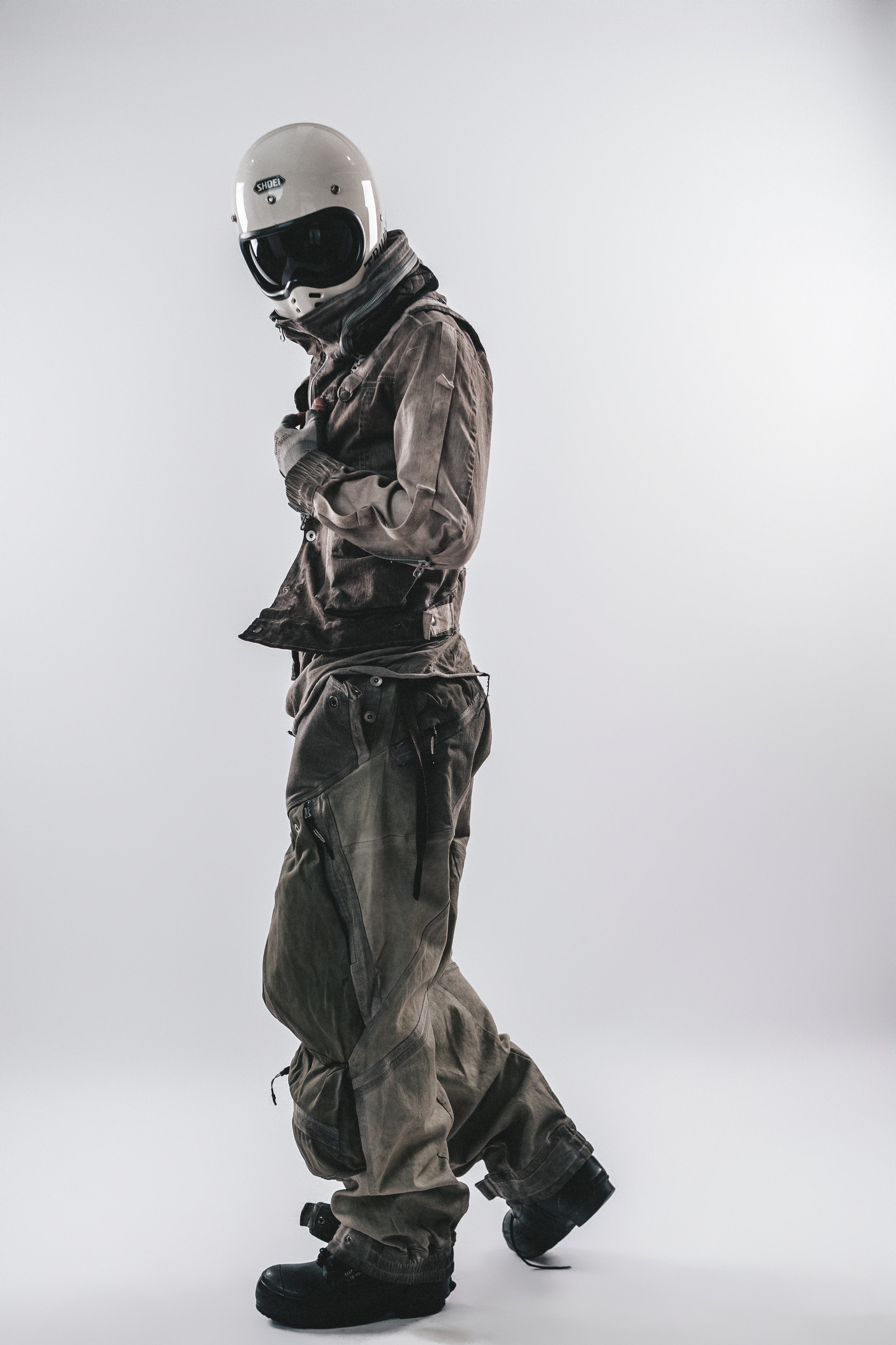 DRKLEI 3D CARGO FUSED PANTS