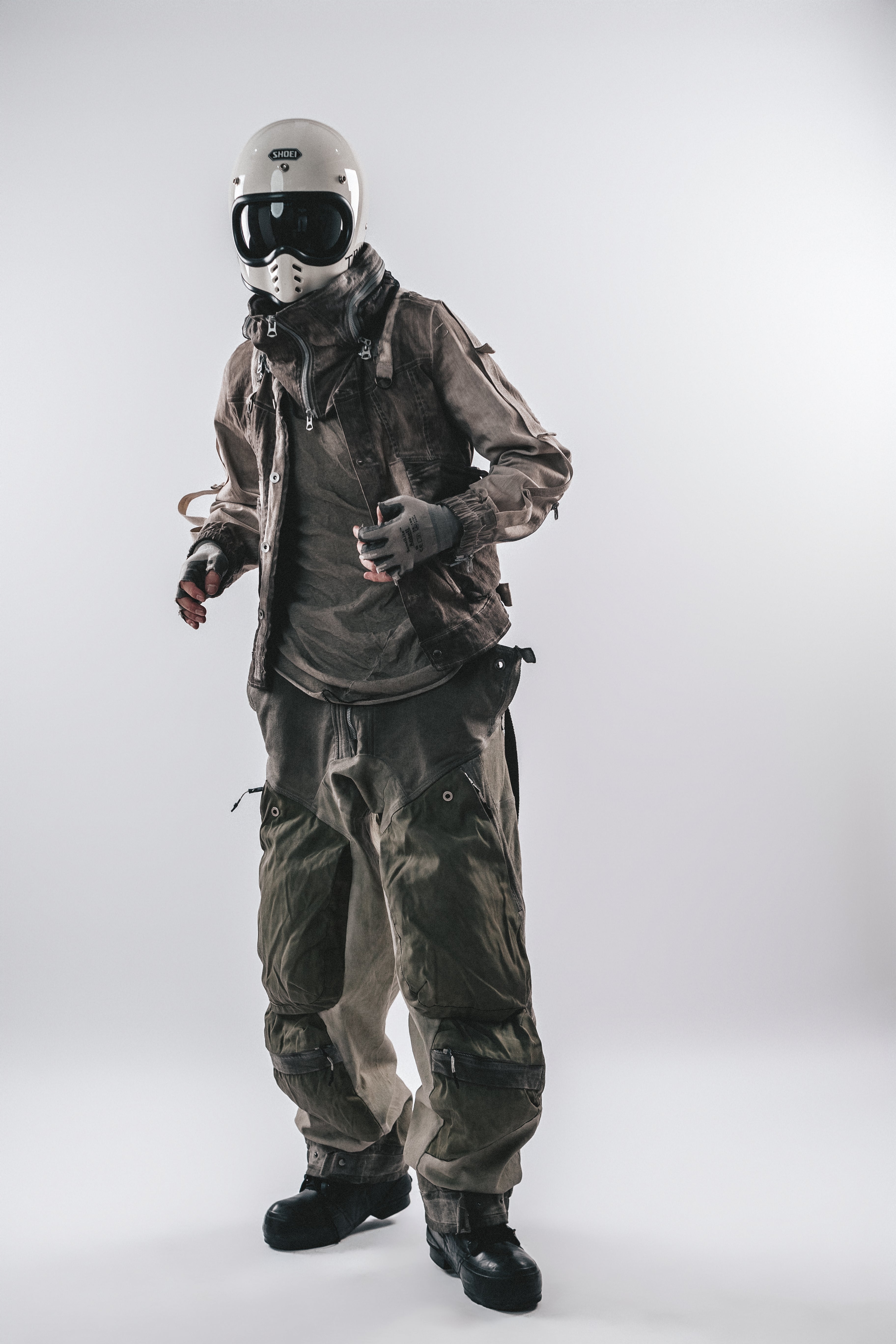 DRKLEI 3D CARGO FUSED PANTS