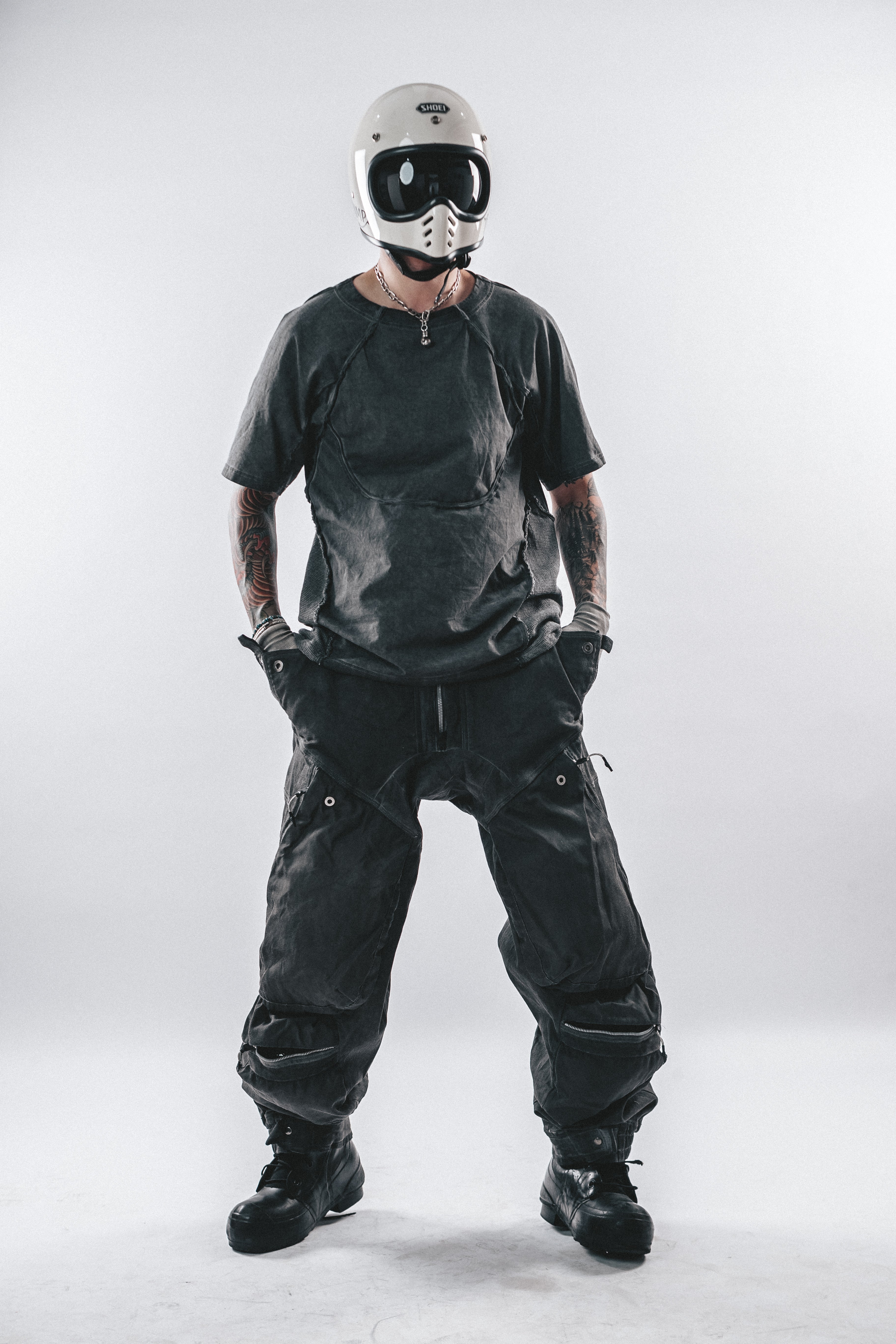 DRKLEI WASTED PATCHED TECH TEE