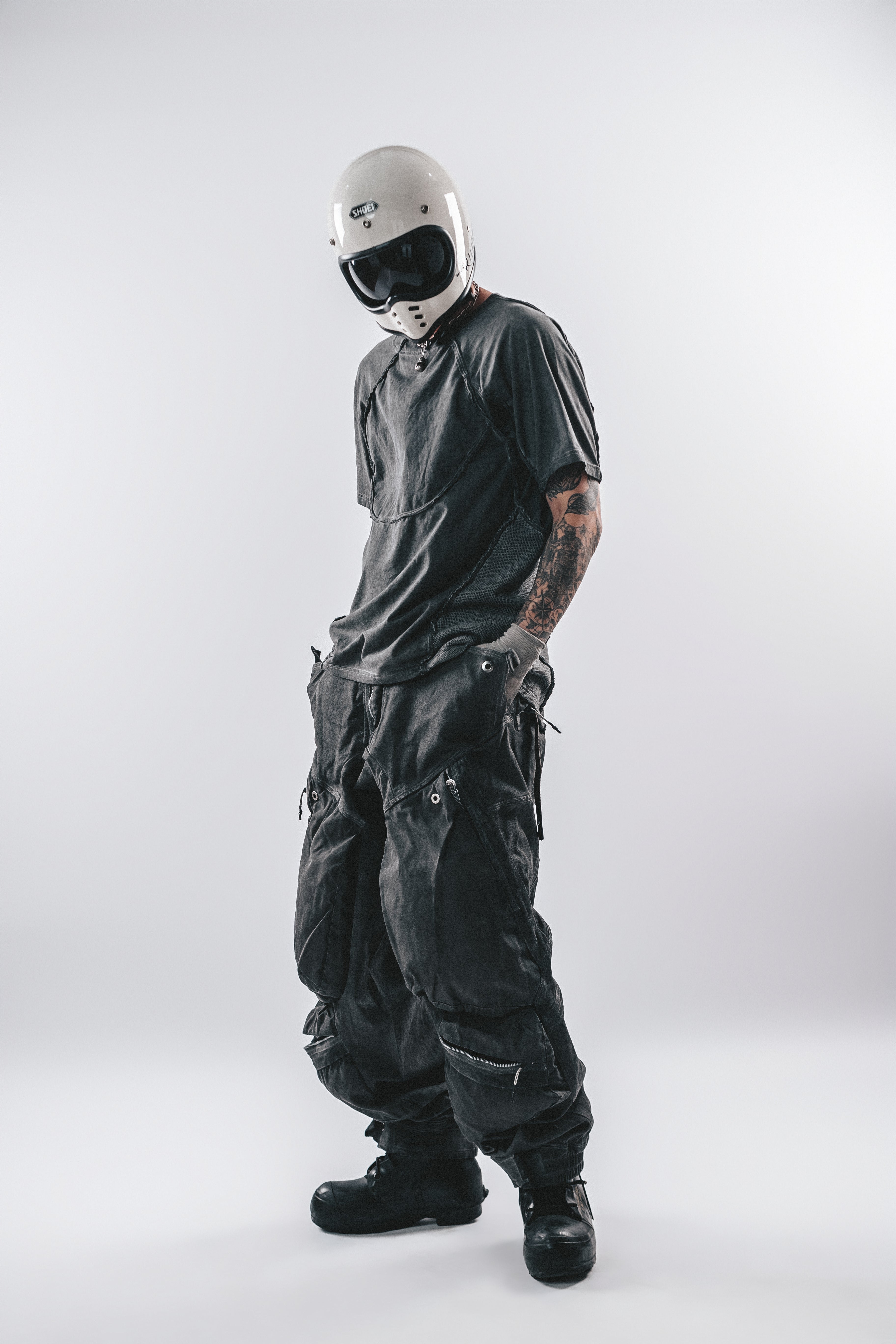 DRKLEI 3D CARGO FUSED PANTS