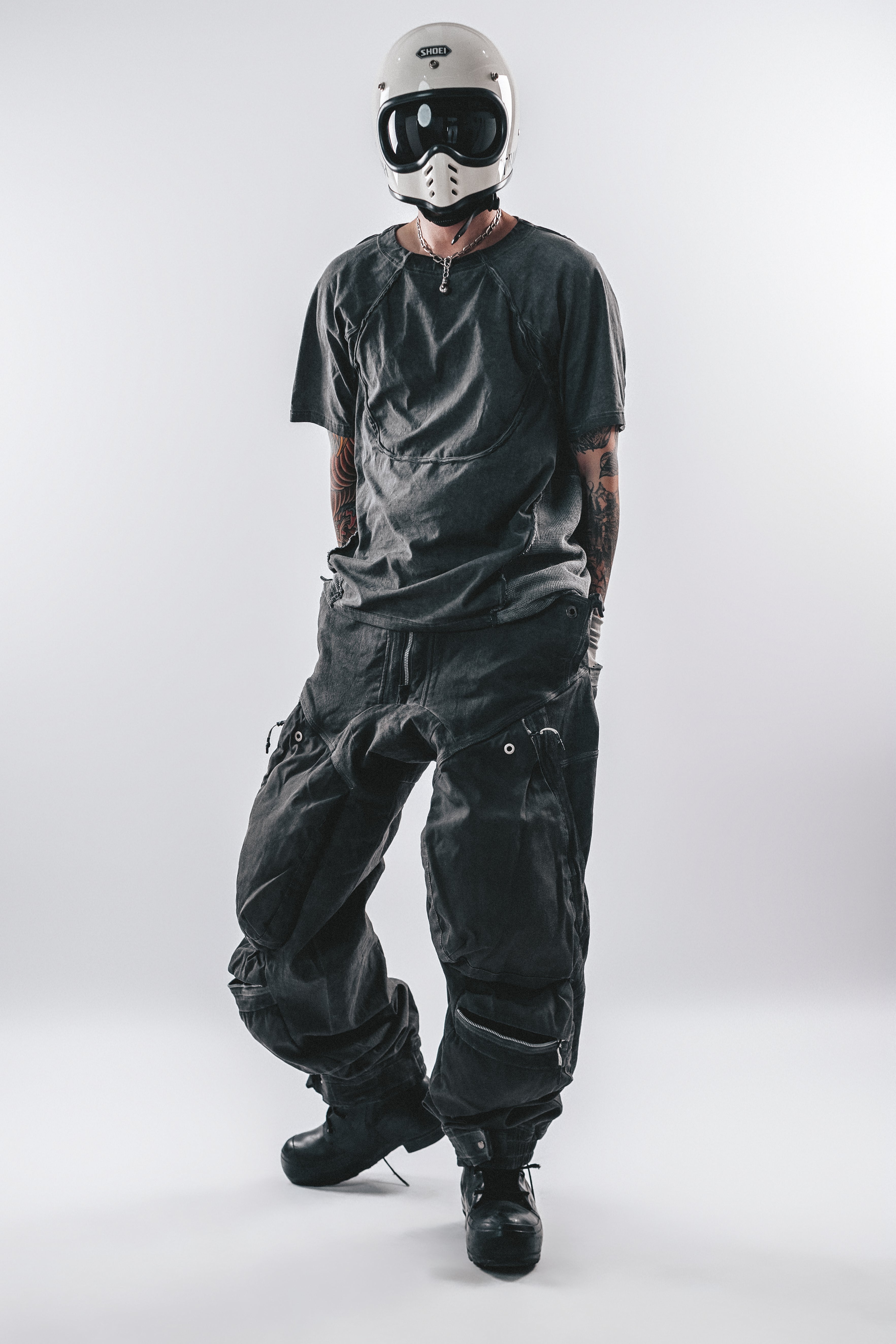 DRKLEI 3D CARGO FUSED PANTS