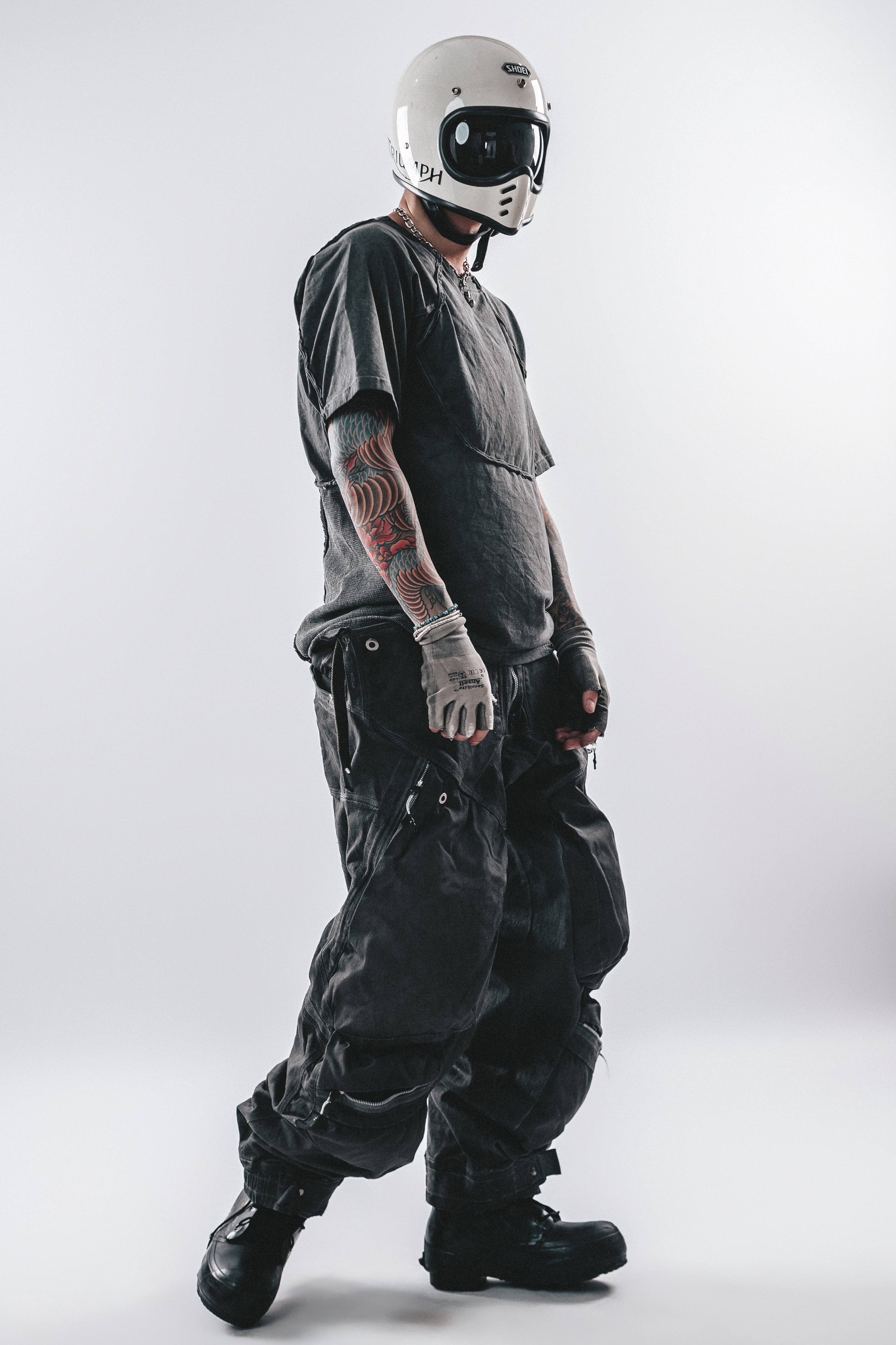 DRKLEI 3D CARGO FUSED PANTS