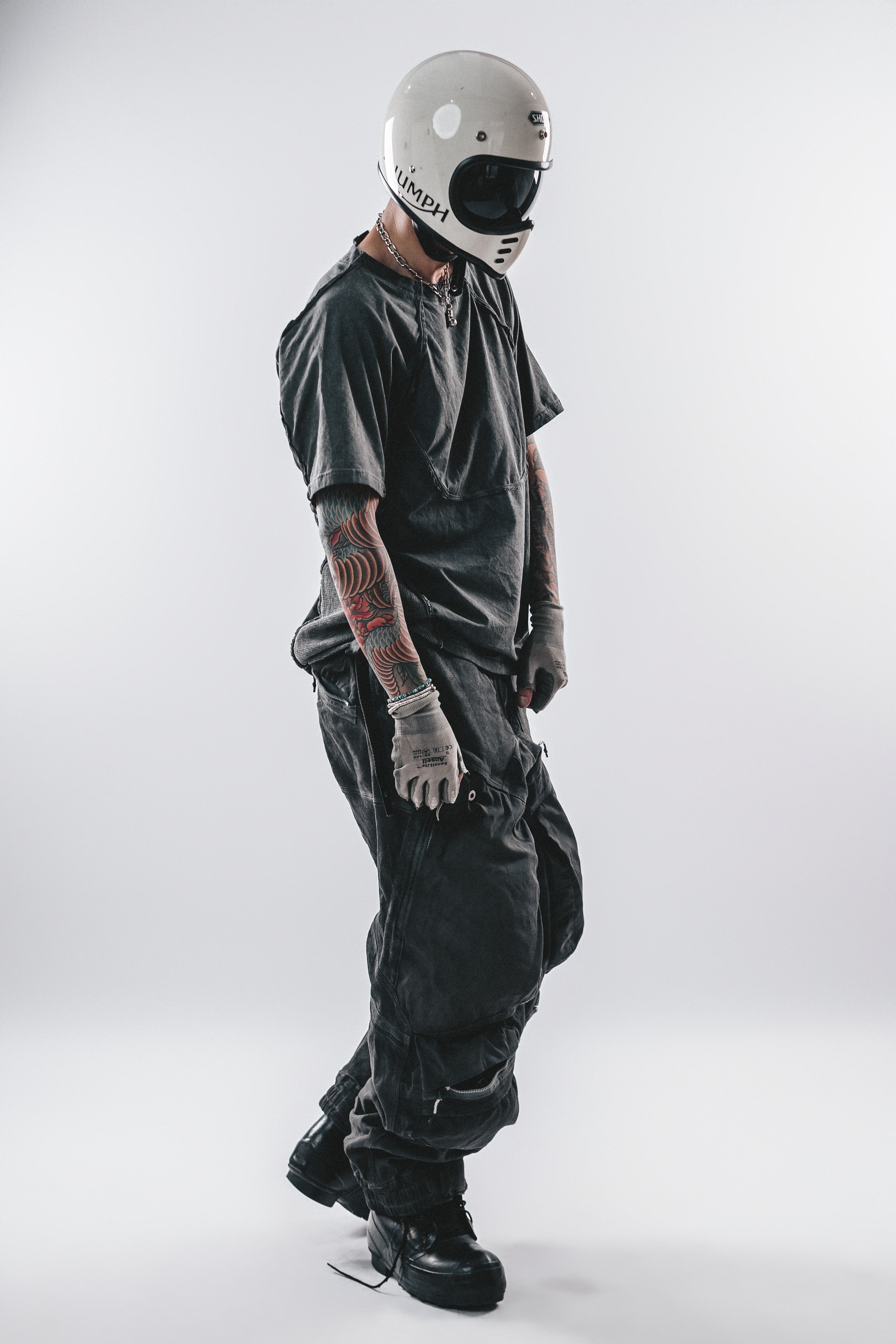 DRKLEI 3D CARGO FUSED PANTS