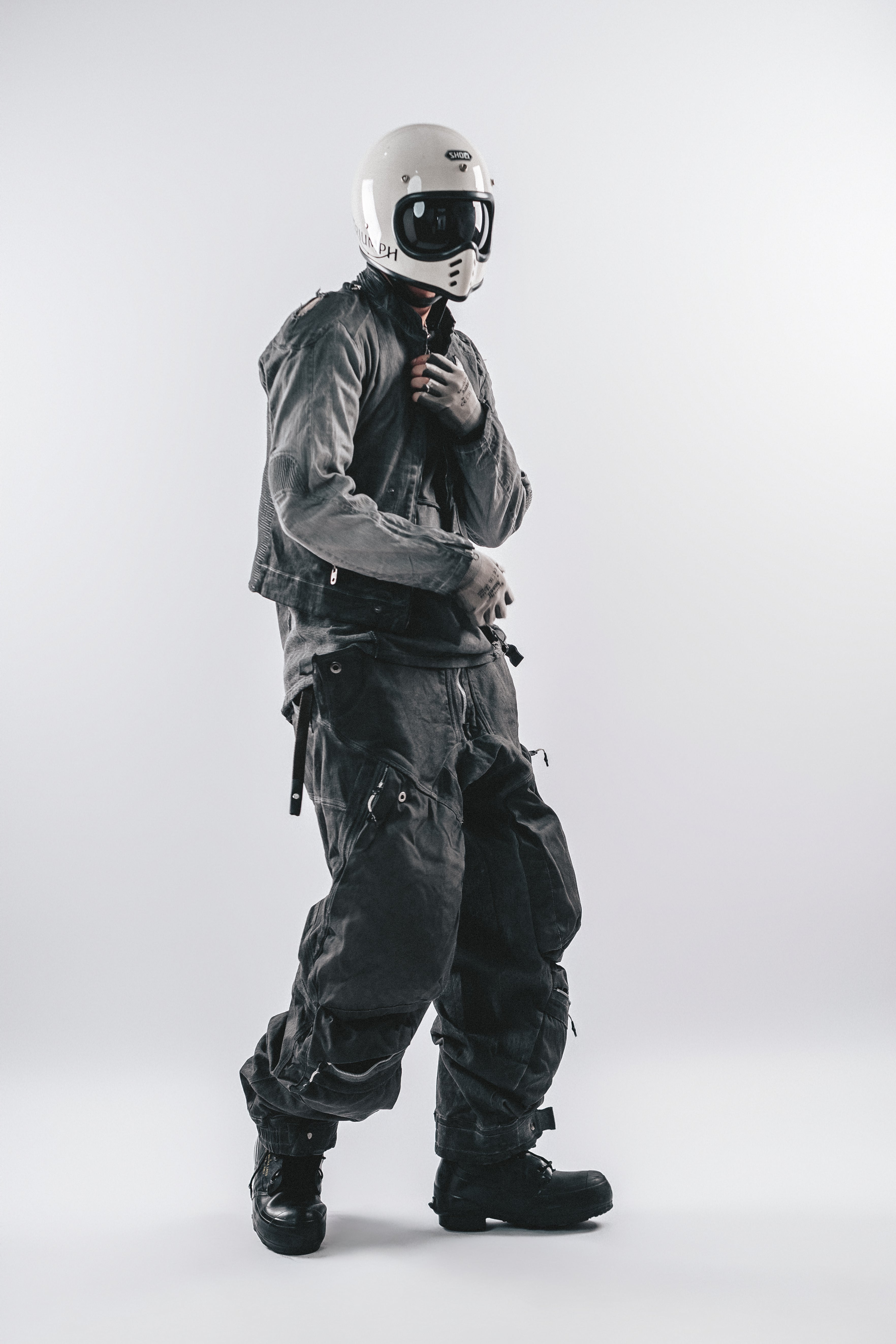 DRKLEI 3D CARGO FUSED PANTS