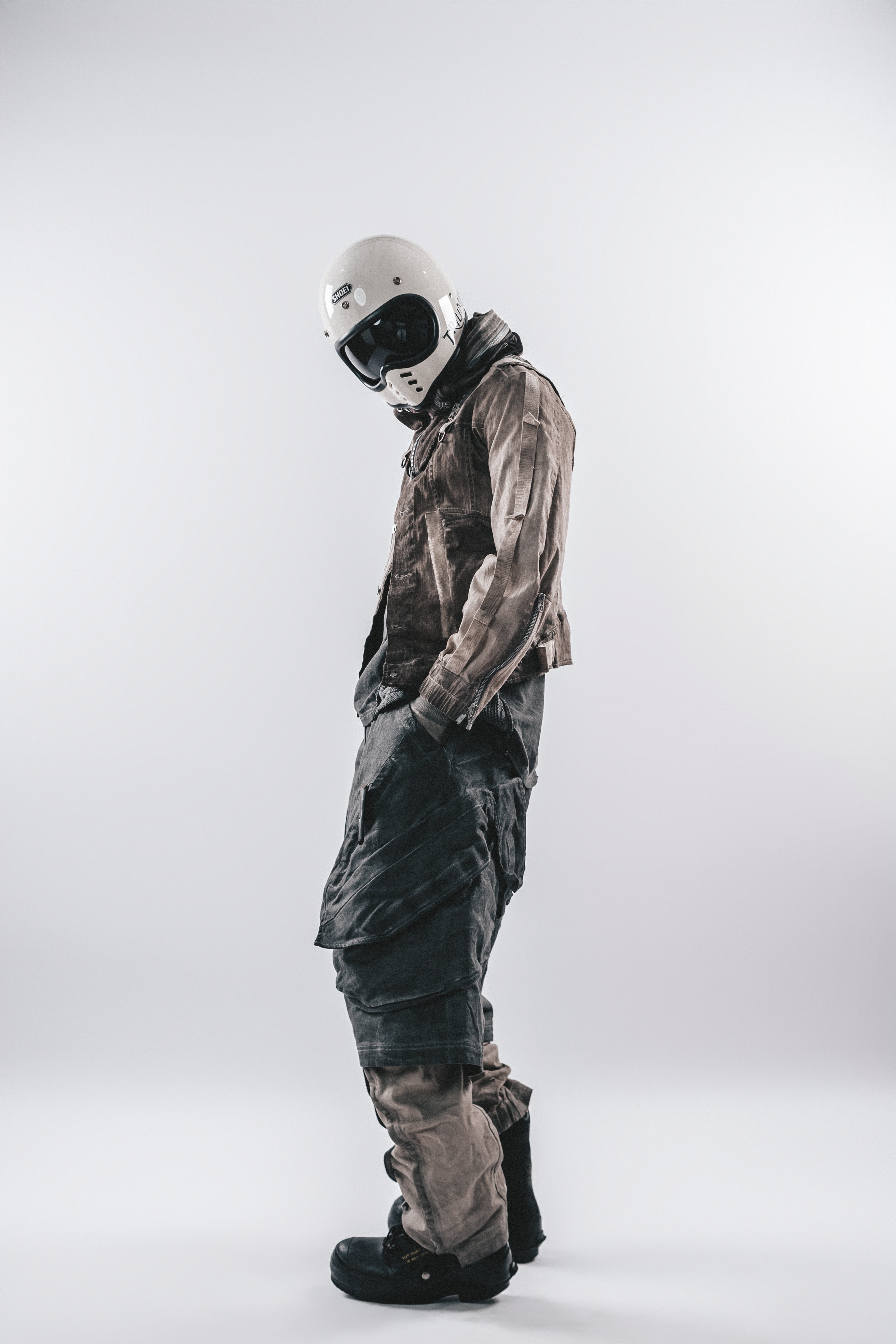 DARKCORE DUSTFORM CROP CARGO SHORTS