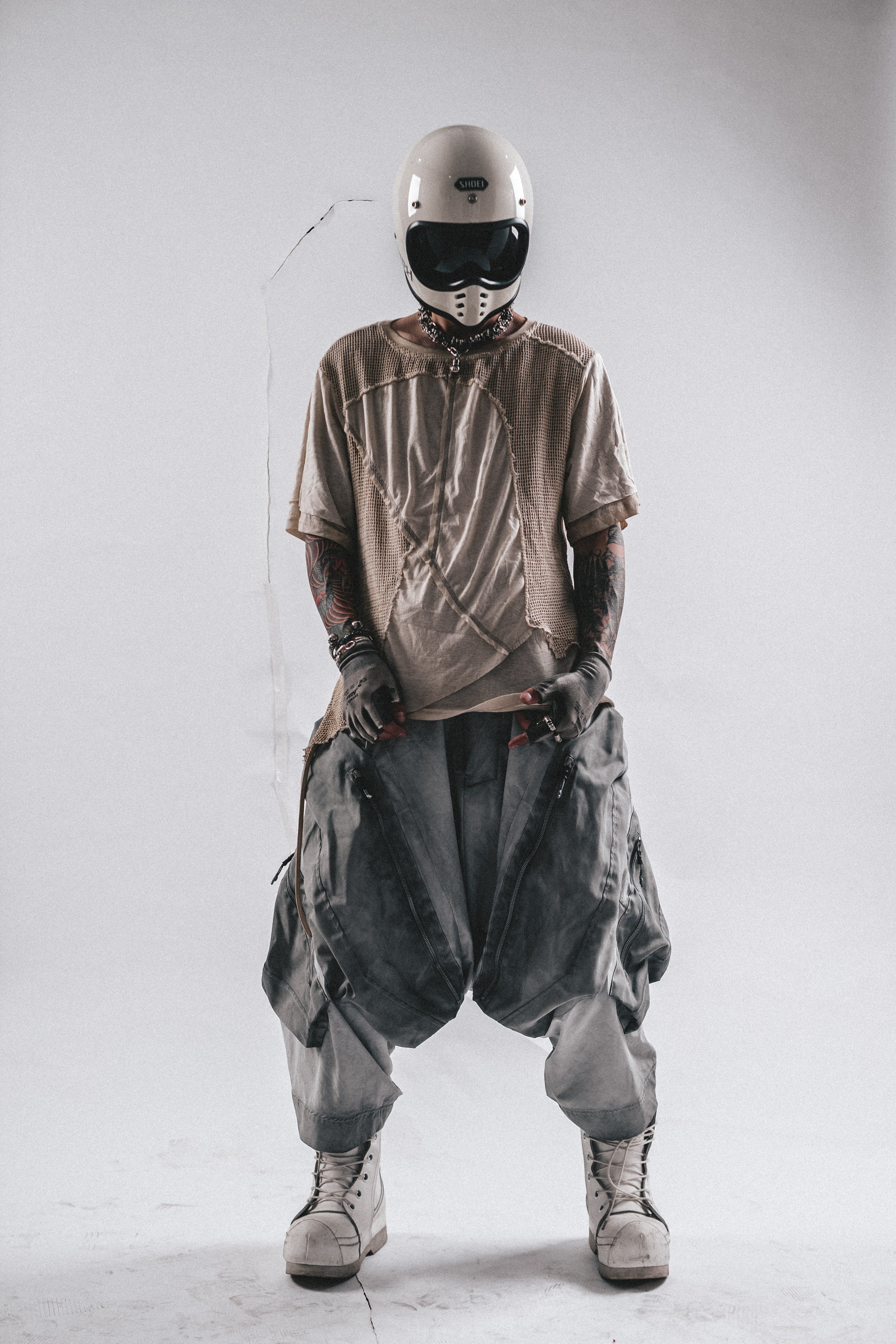 DRKLEI MESHSCAR SLASH TEE