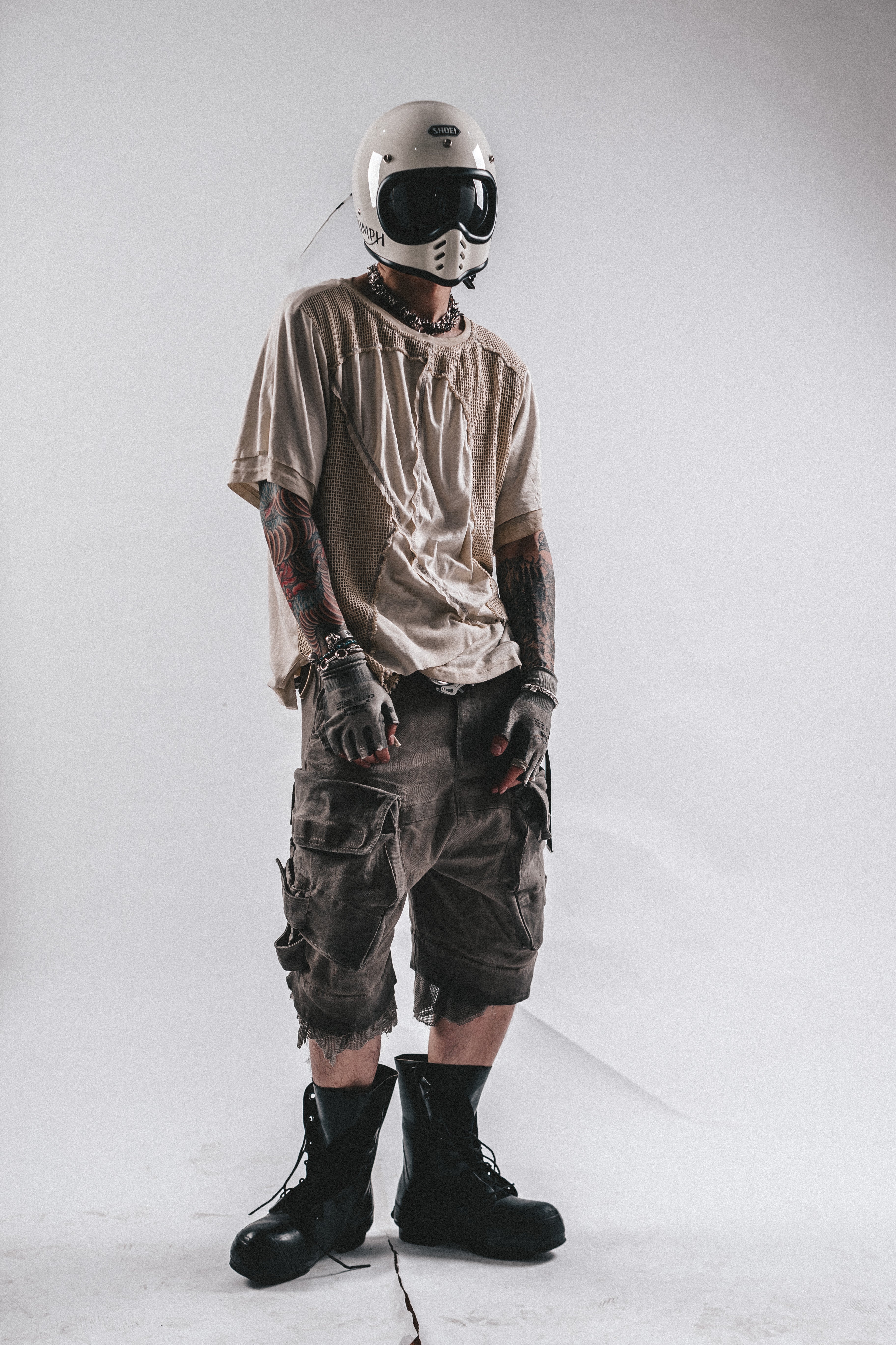 DRKLEI MESHSCAR SLASH TEE