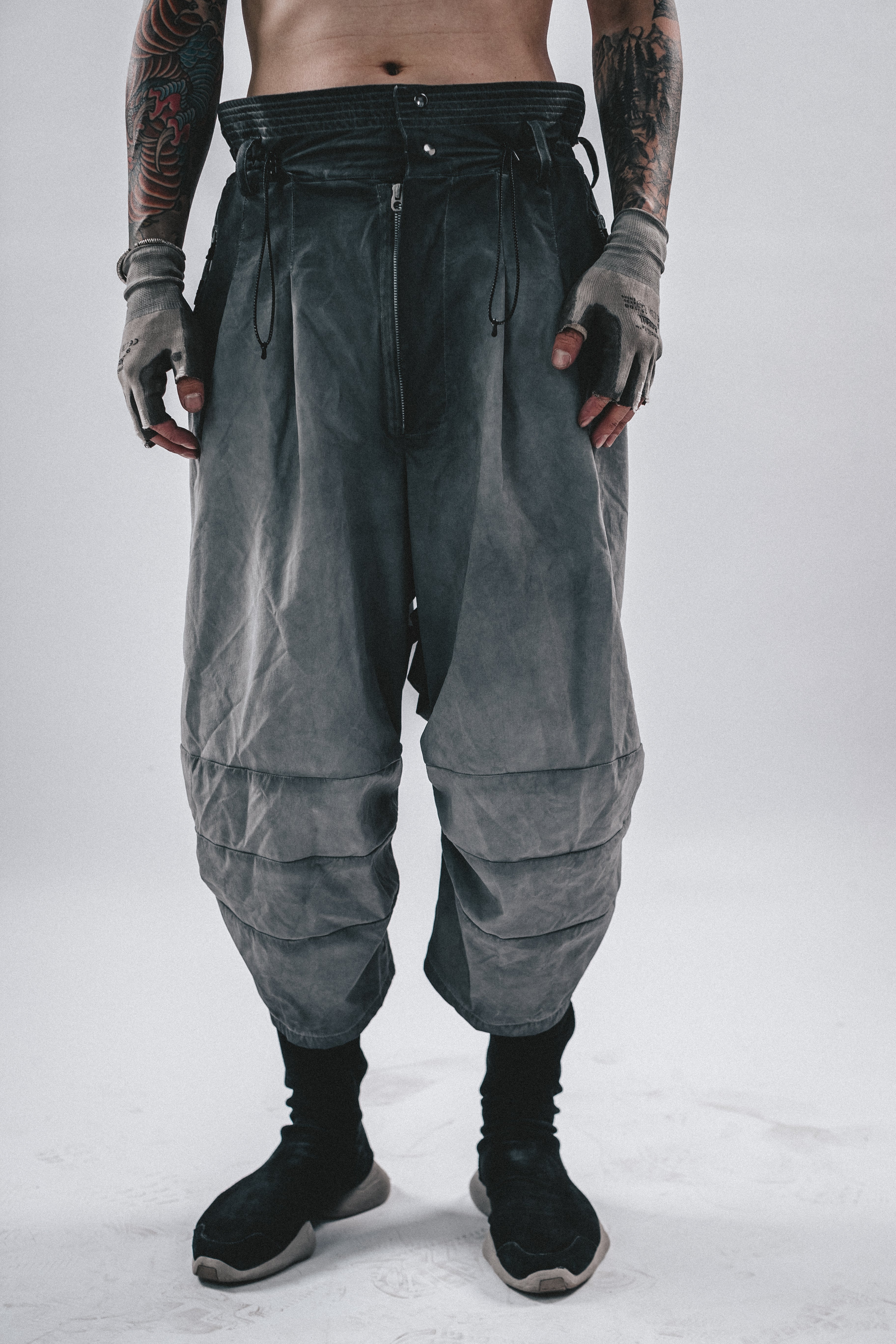 DRKLEI WASTELAND SAMURAI CROP PANTS