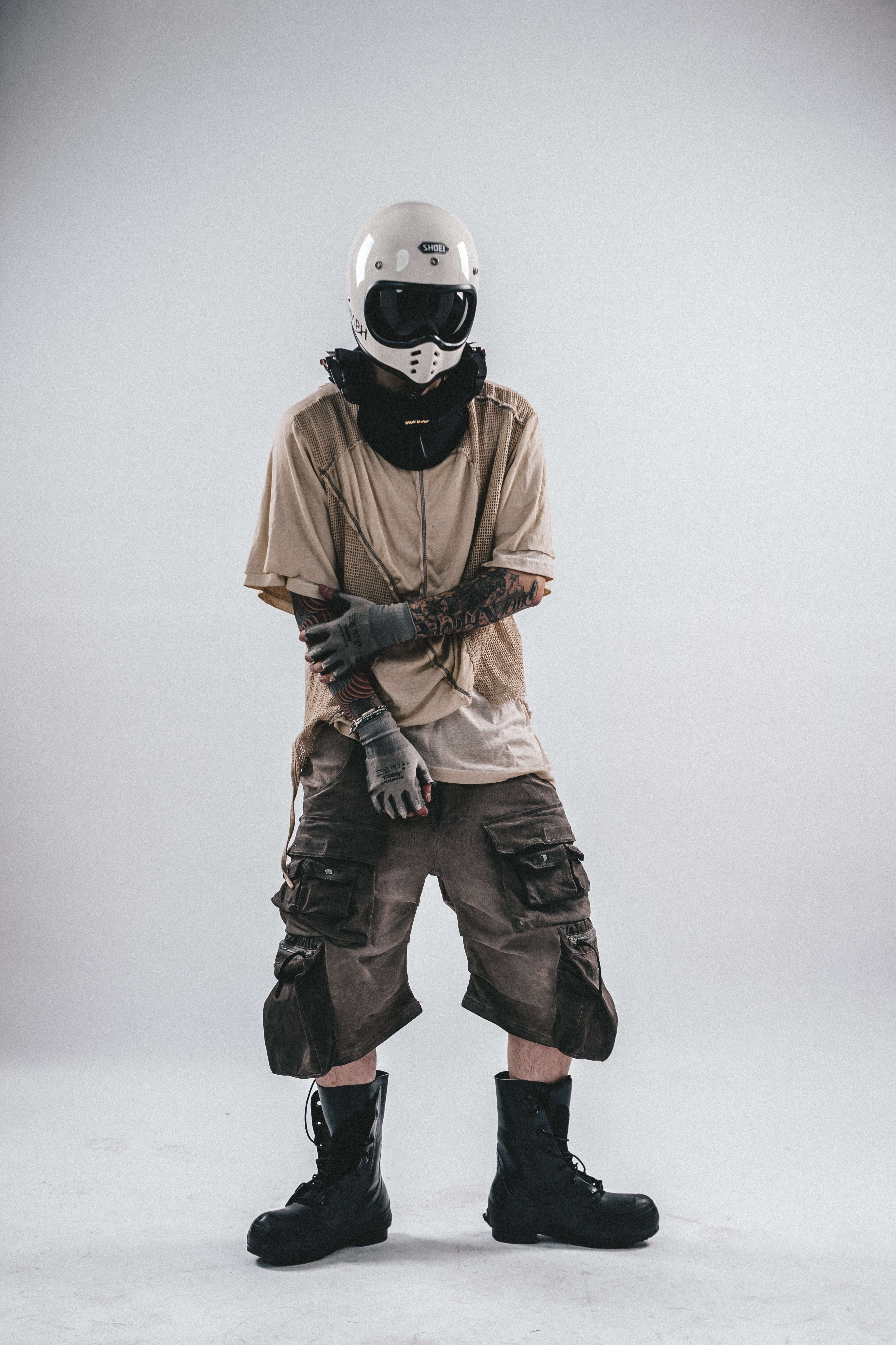 DRKLEI SANDBLAST MULTI-CARGO SHORTS