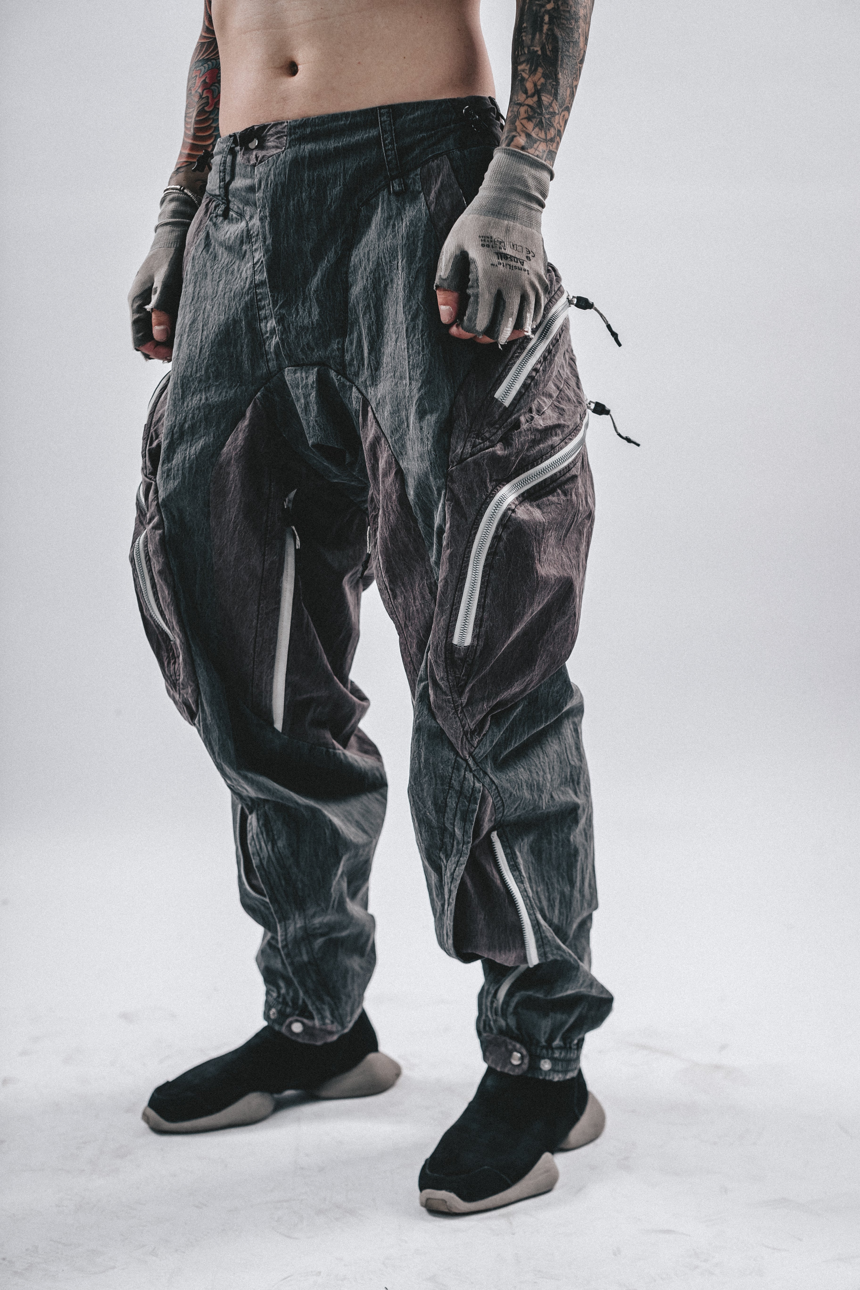 DRKLEI DUAL-TONE PARATROOPER PANTS
